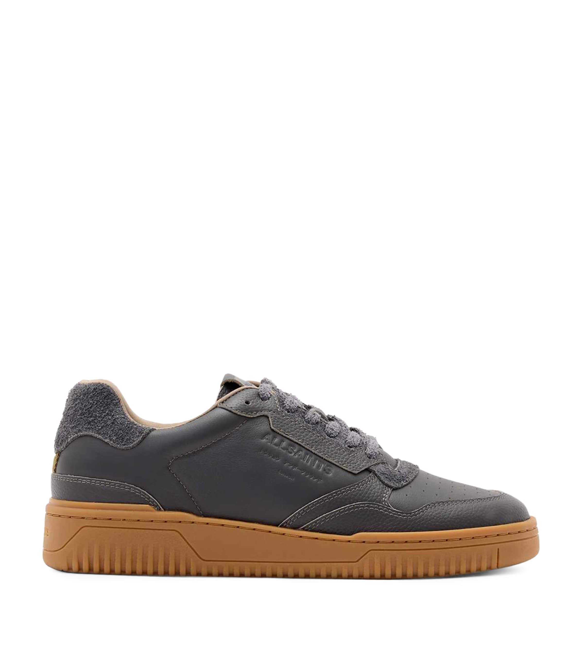 Leather Regan Sneakers CHARCOAL GREY/GUM Image 1