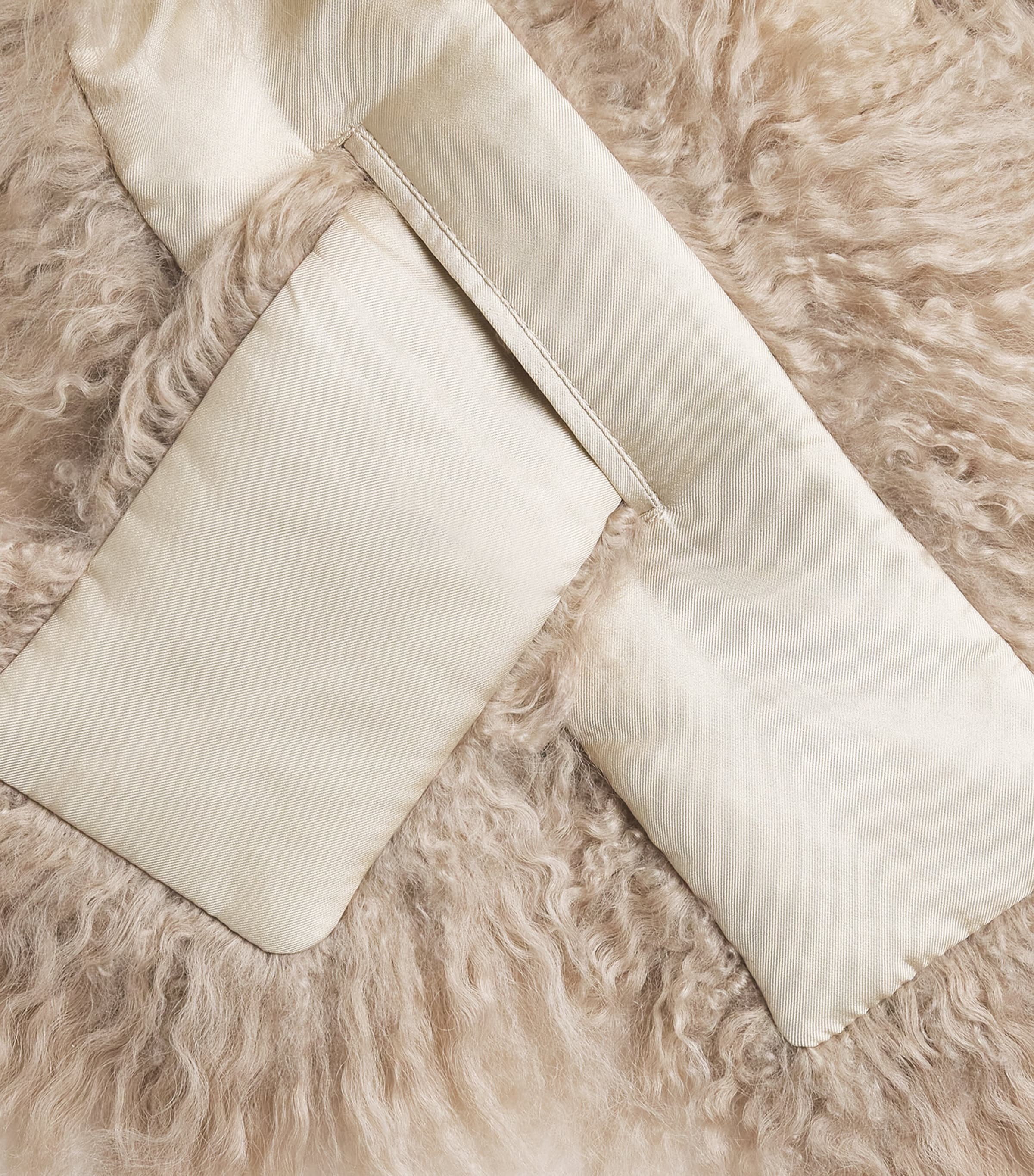 Yves Salomon Lamb Fur Scarf Image 4
