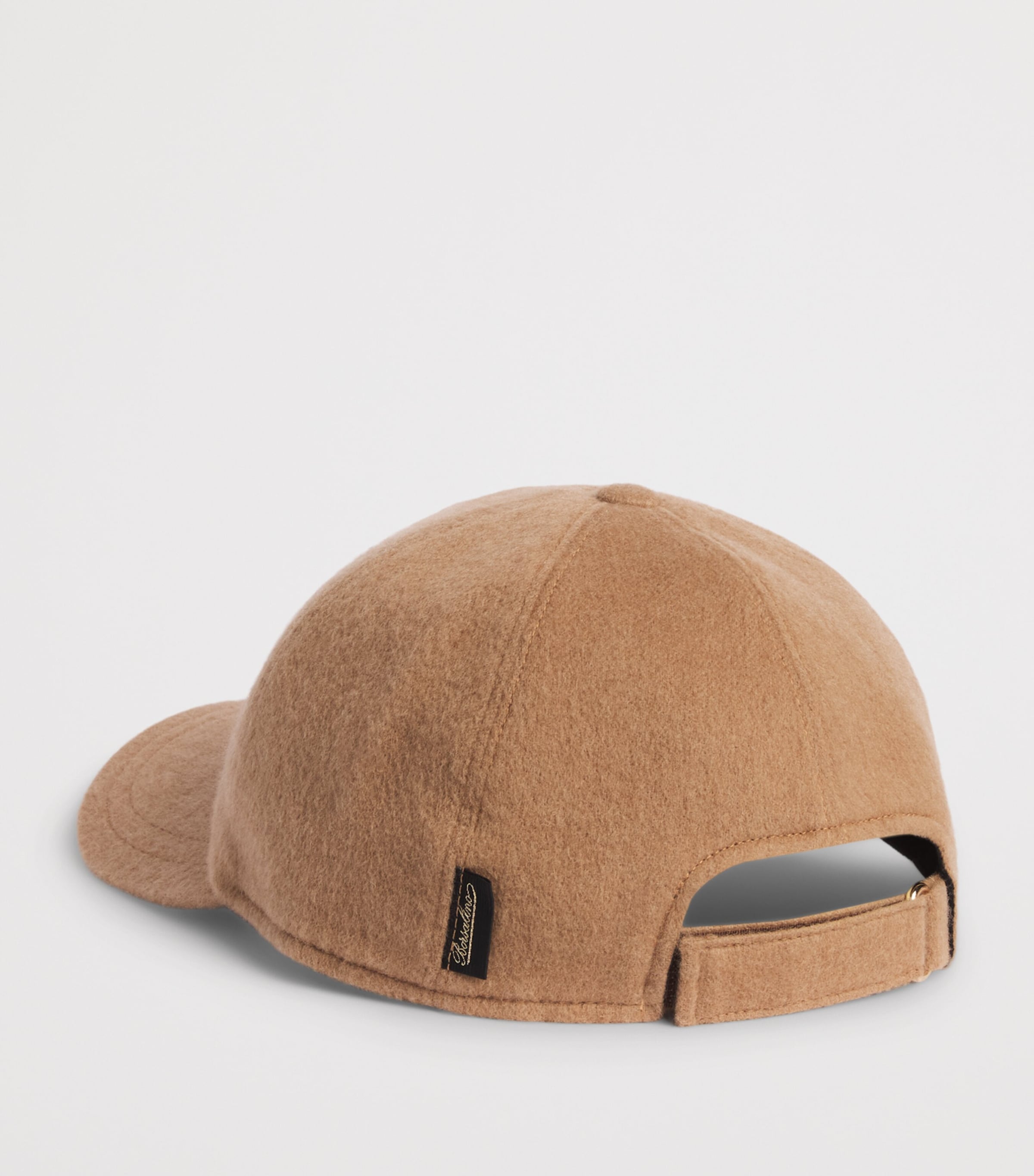 Borsalino Cashmere Hiker Cap Cammello Image 2