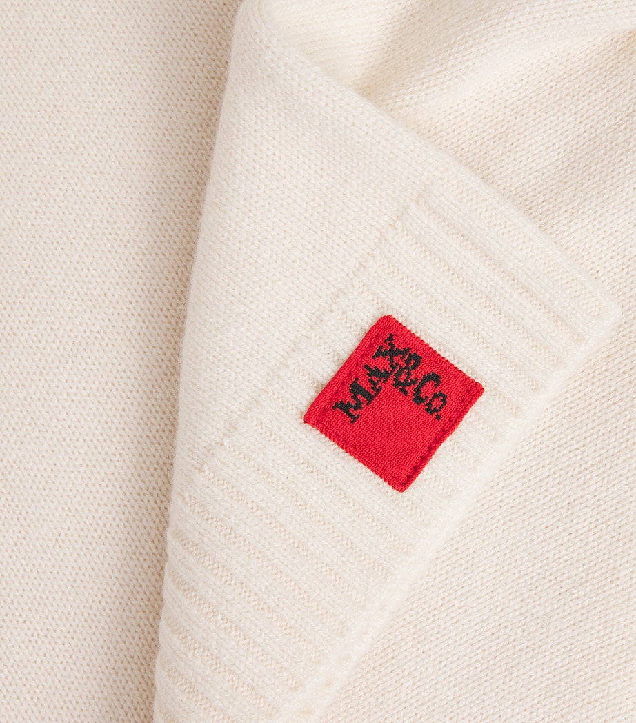 Wool-Cashmere Crew-Neck Sweater WOOL WHITE Image 5