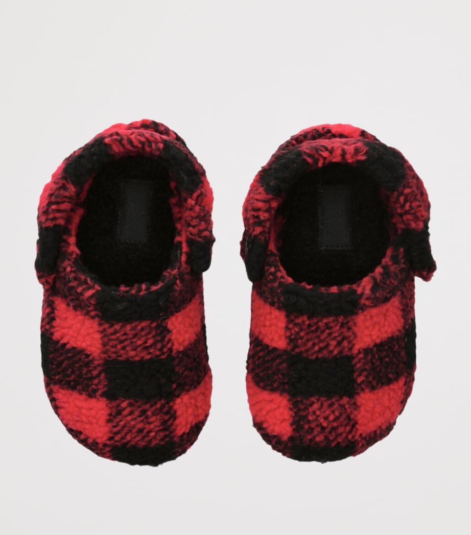 Check Classic Cozzzy Slippers BLK/RED Image 4