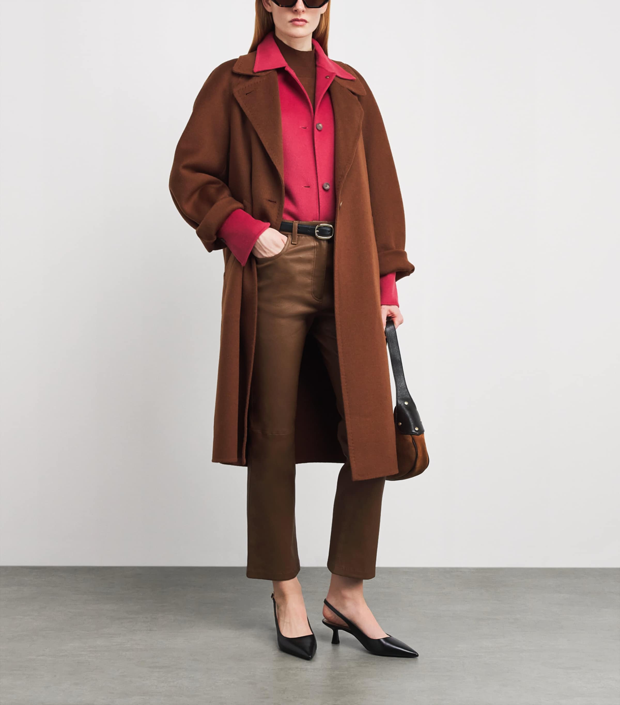 Leather Duke Trousers CINNAMON Image 2