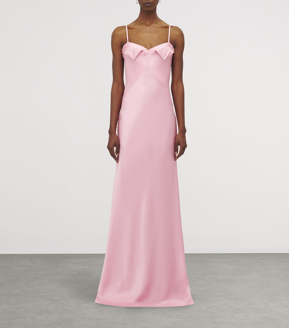 Silk Maxi Dress 5067 Image 2