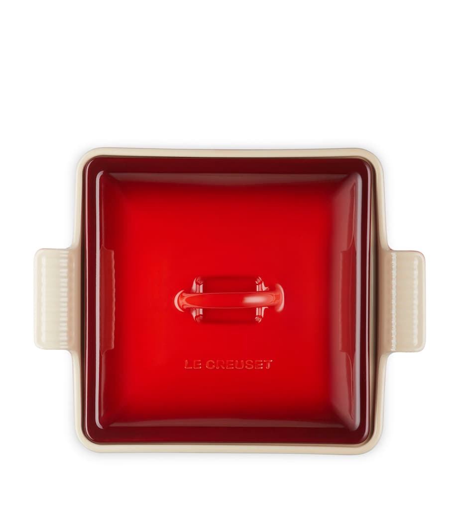 Le Creuset Stoneware Square Dish (23cm) Cerise Image 5