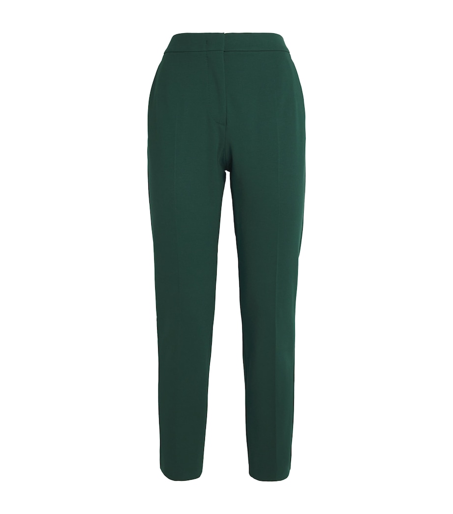 Tapered Trousers DARK GREEN Image 1