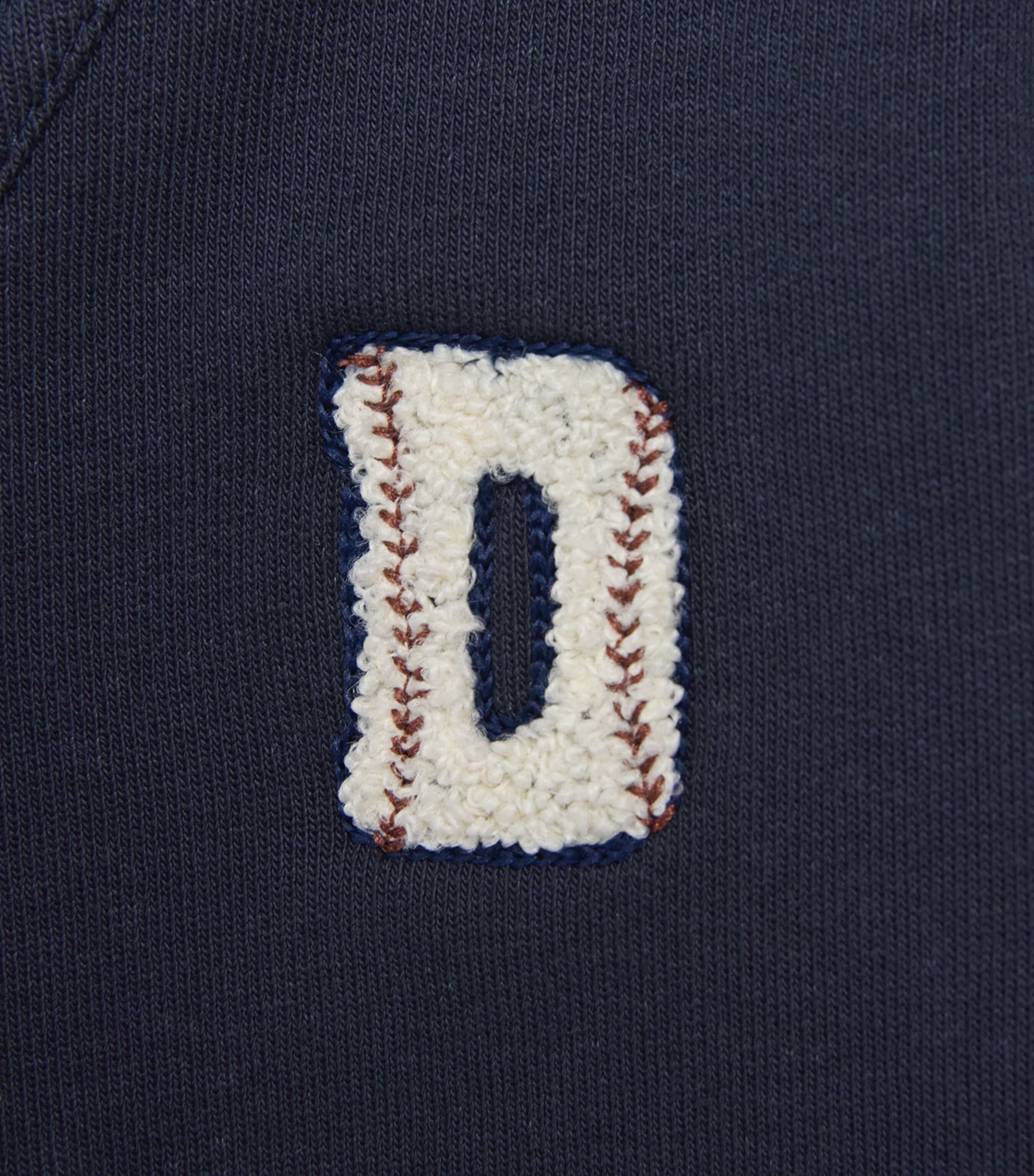 Donsje Stretch-Cotton Maukie Cardigan (Newborn – 4 Years) Navy Blue Image 3