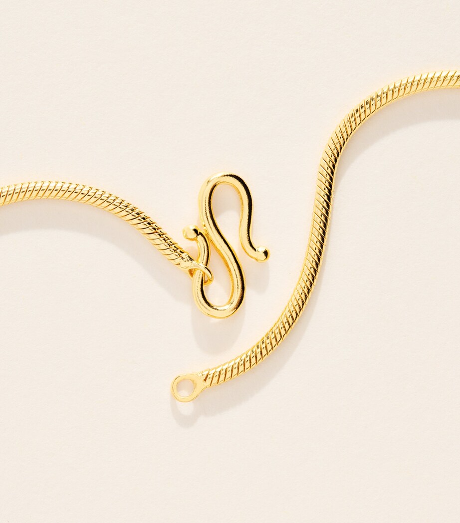 LIÉ STUDIO Gold-Plated The Julia Necklace Gold Image 5