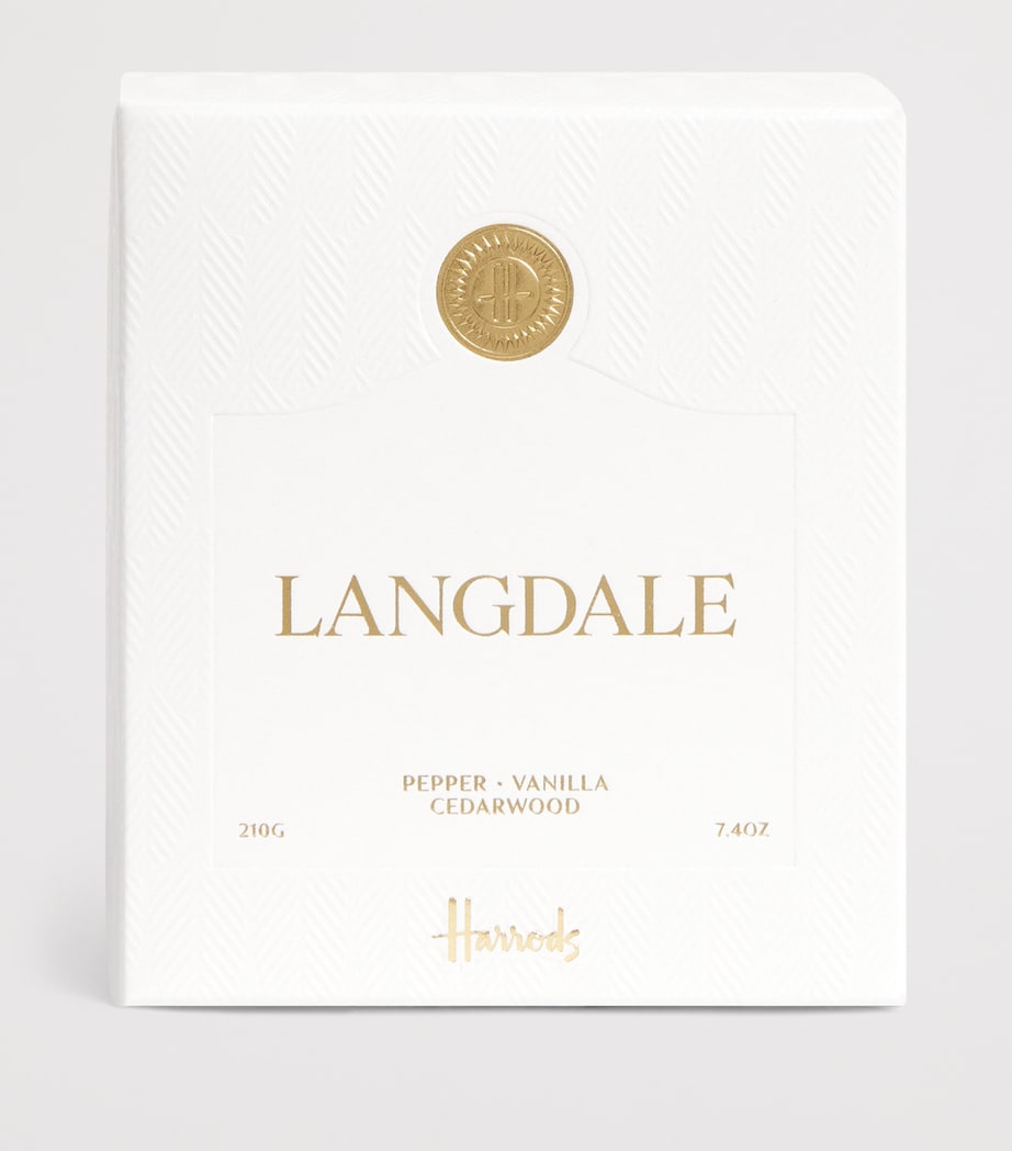 Langdale Scented Candle (210g) IVORY Image 3