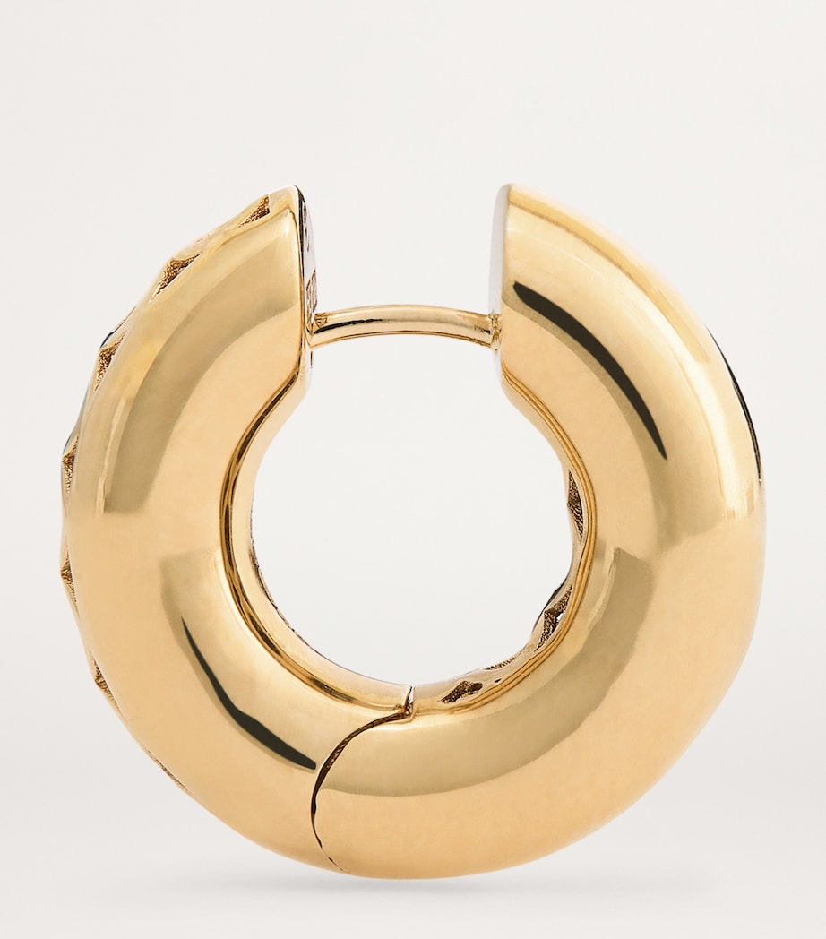 Yellow Gold Absolute Creoles Hoop Earrings YELLOW GOLD Image 4