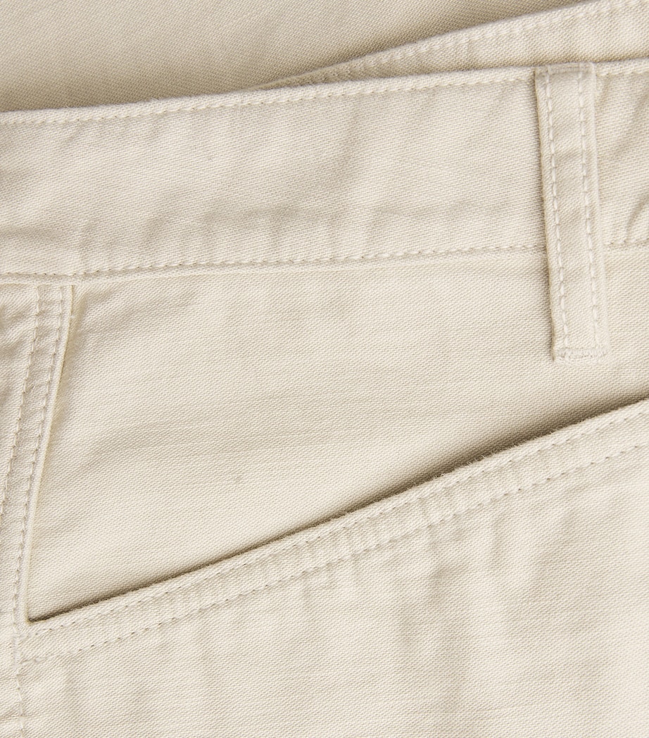 Rag & Bone Womens Cotton Stevie Tapered Chinos Tan Image 6