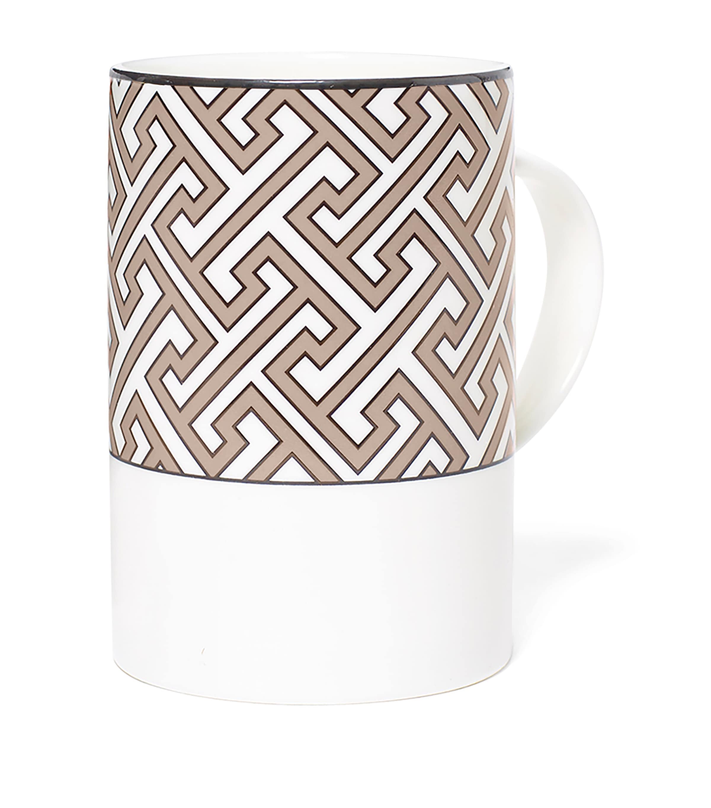 Shop O.w.london O. W.london Maze Maxi Mug In Beige