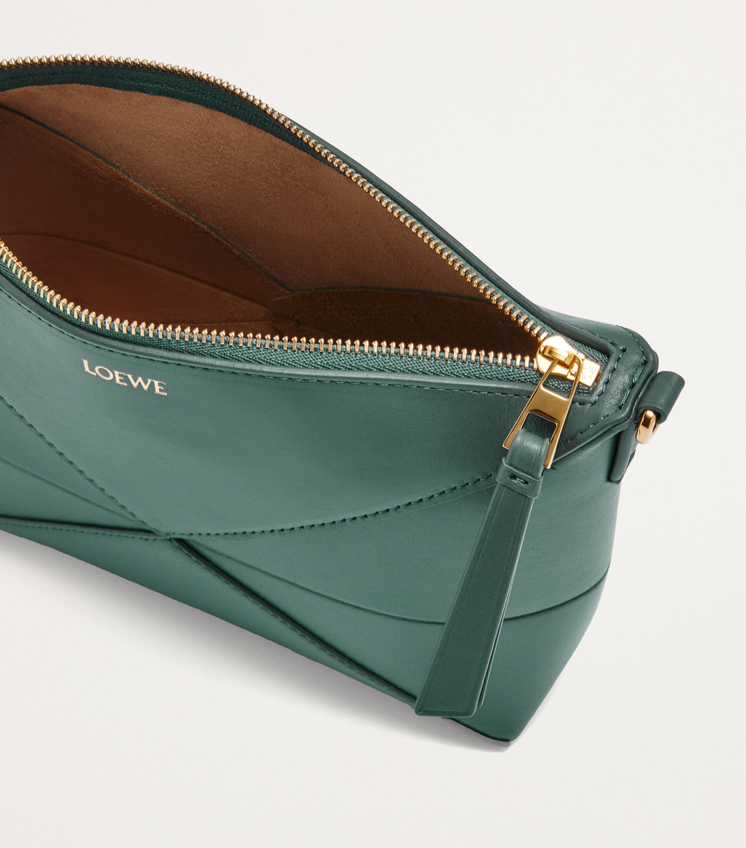 LOEWE Leather Puzzle Pouch Bag | Harrods US