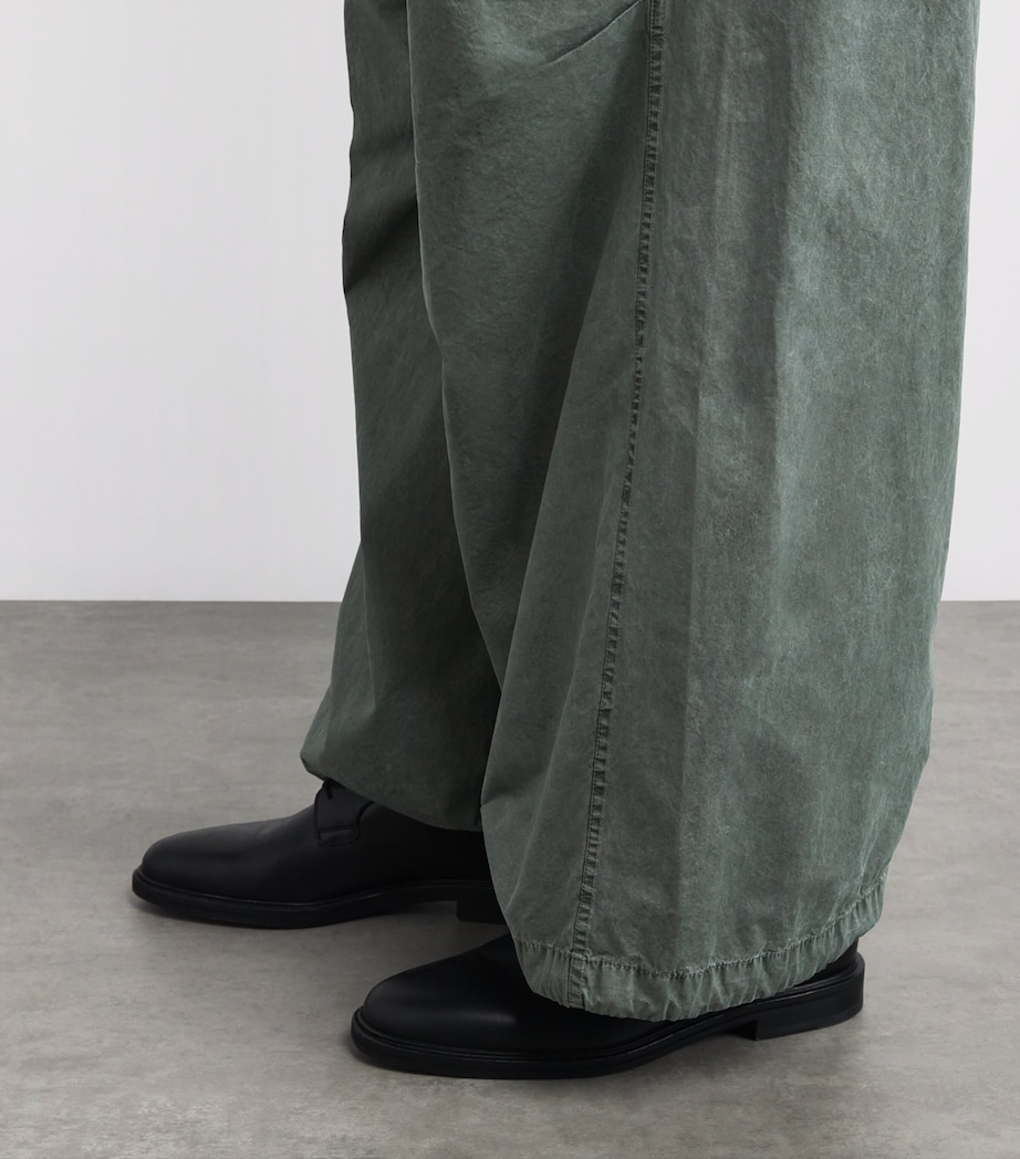 Cotton Wasko Trousers GREEN Image 6