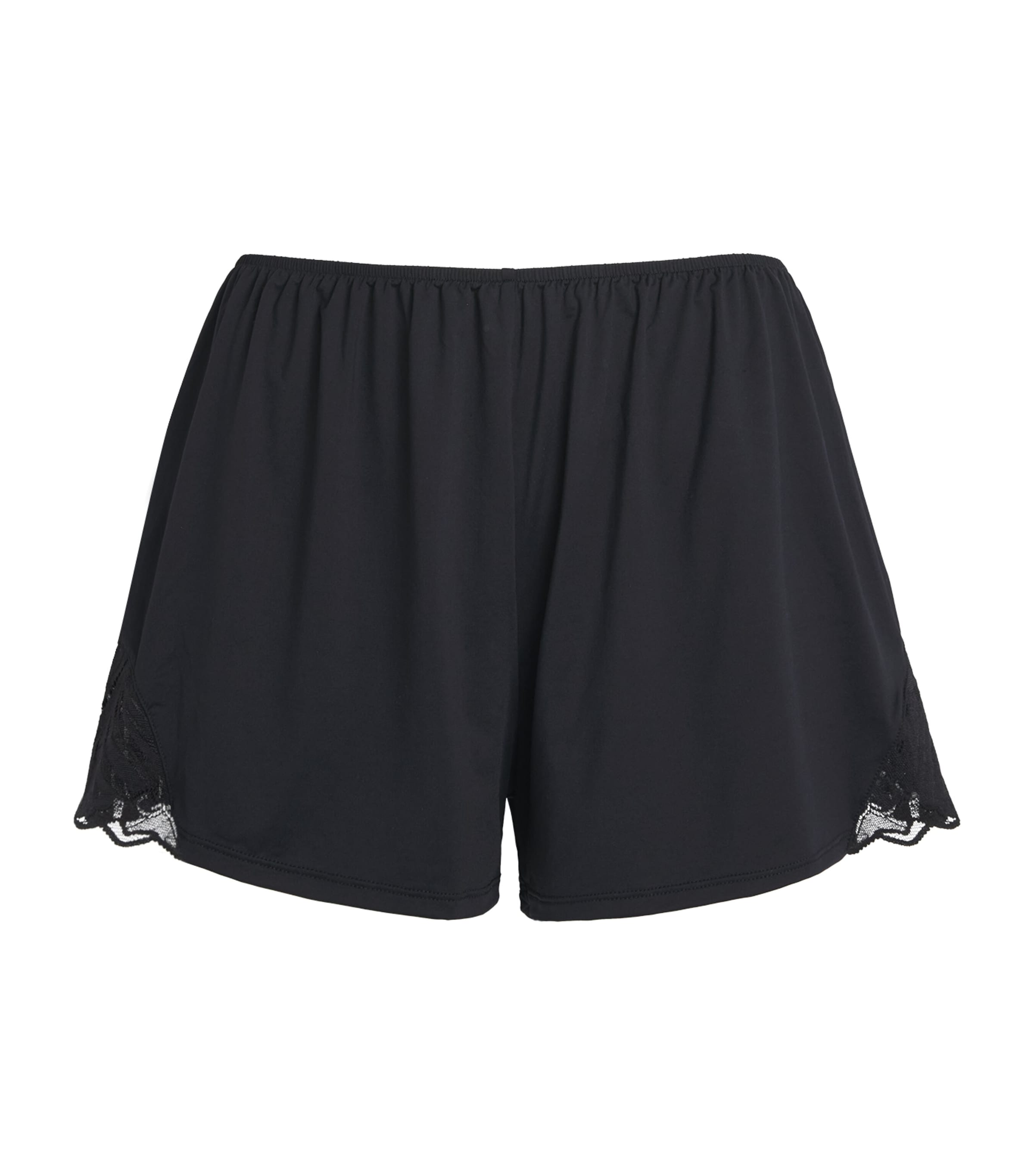 Falke Womens Delicate Touch Pyjama Shorts Black Image 1