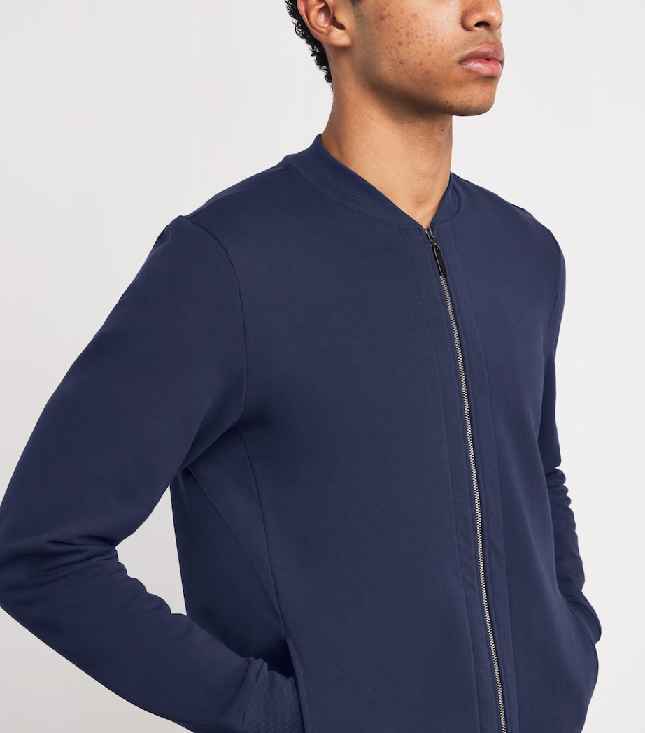 Cotton-Blend Natural Living Jacket 1610 DEEP NAVY Image 6