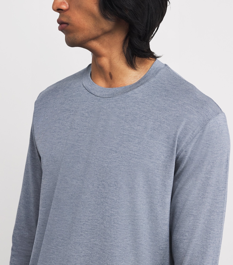 Cosy Comfort Pyjama Set 532 BLUE MELANGE Image 4