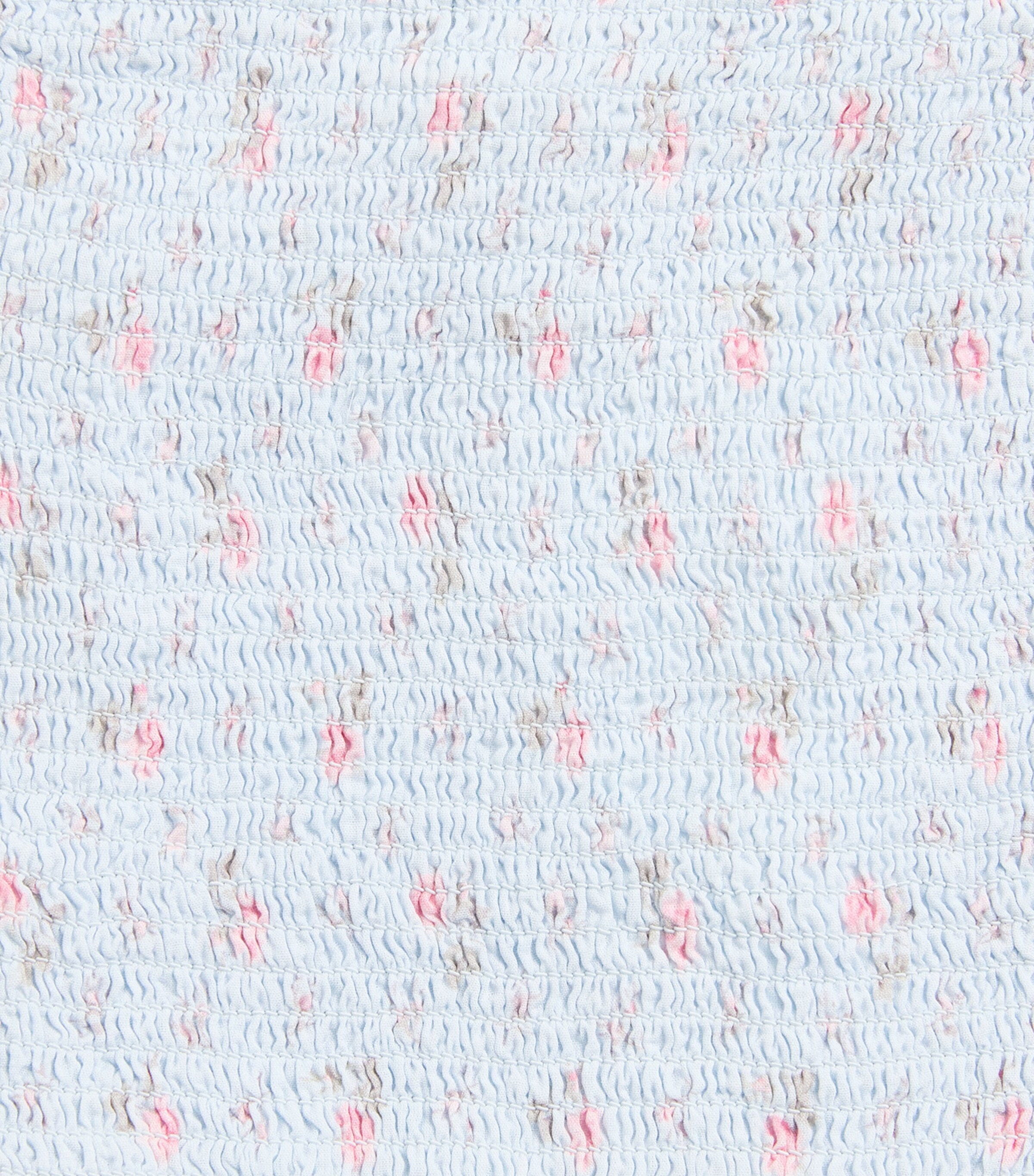 LoveShackFancy Cotton Jeanna Top (7-14 Years) Chablchapparal Blue Image 3