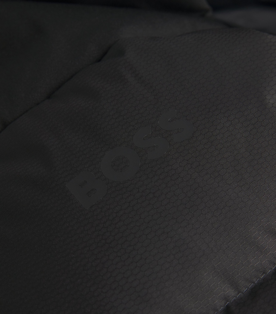 Down-Filled Block Gilet 001BLACK Image 5