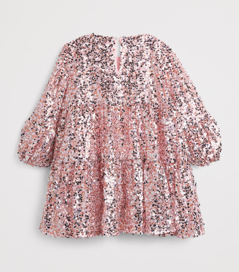 KONGES SLOJD Sequin Lila Dress (3-10 Years) Image 2