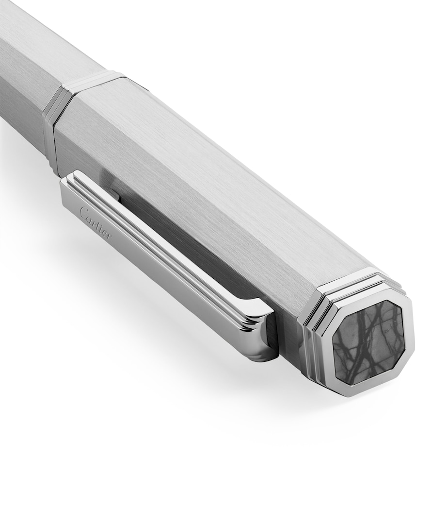 Cartier Vendôme Louis Cartier Ballpoint Pen Silver Image 8
