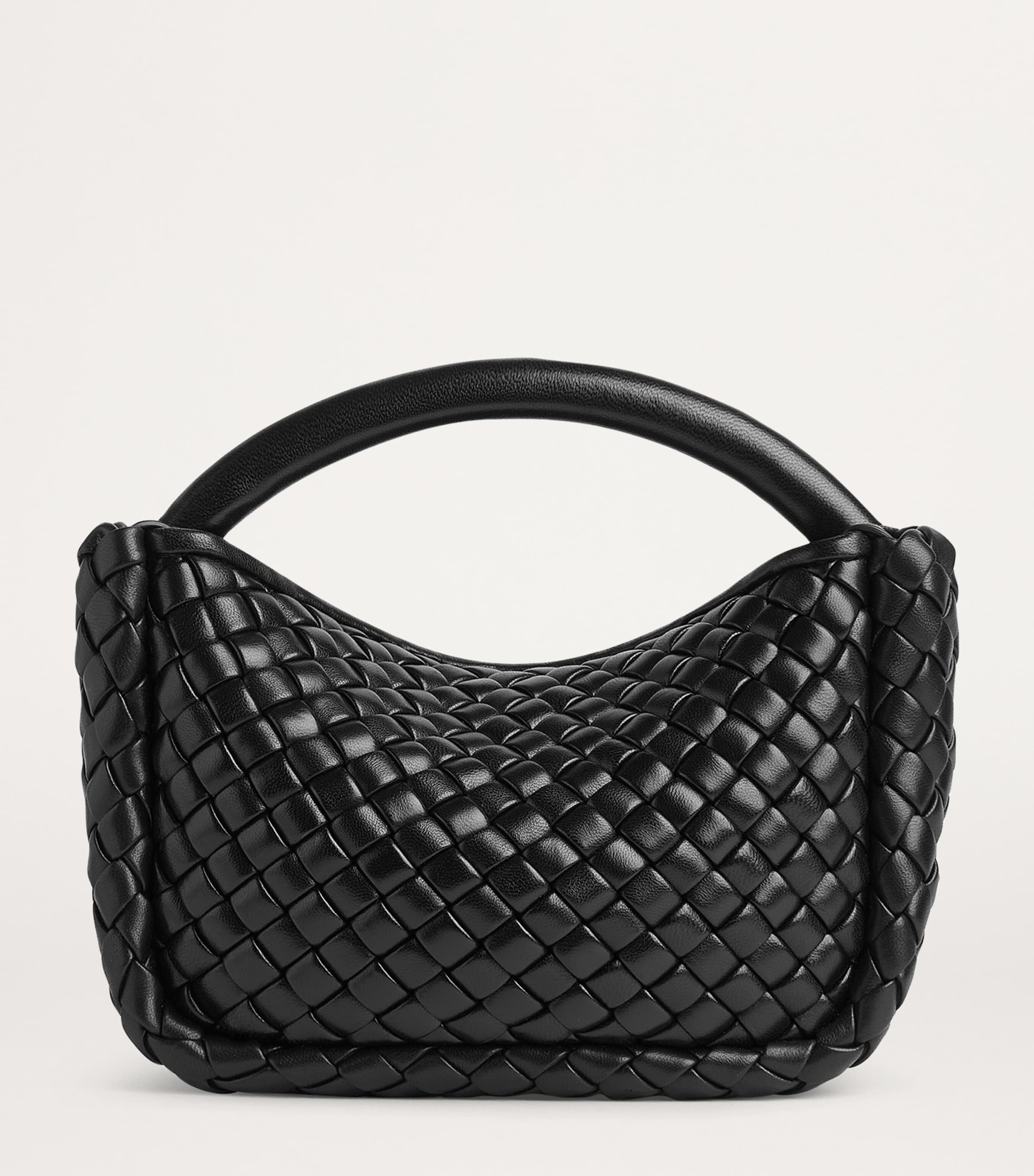 Mini Lambskin Cobble Top-Handle Bag 1019 Image 3