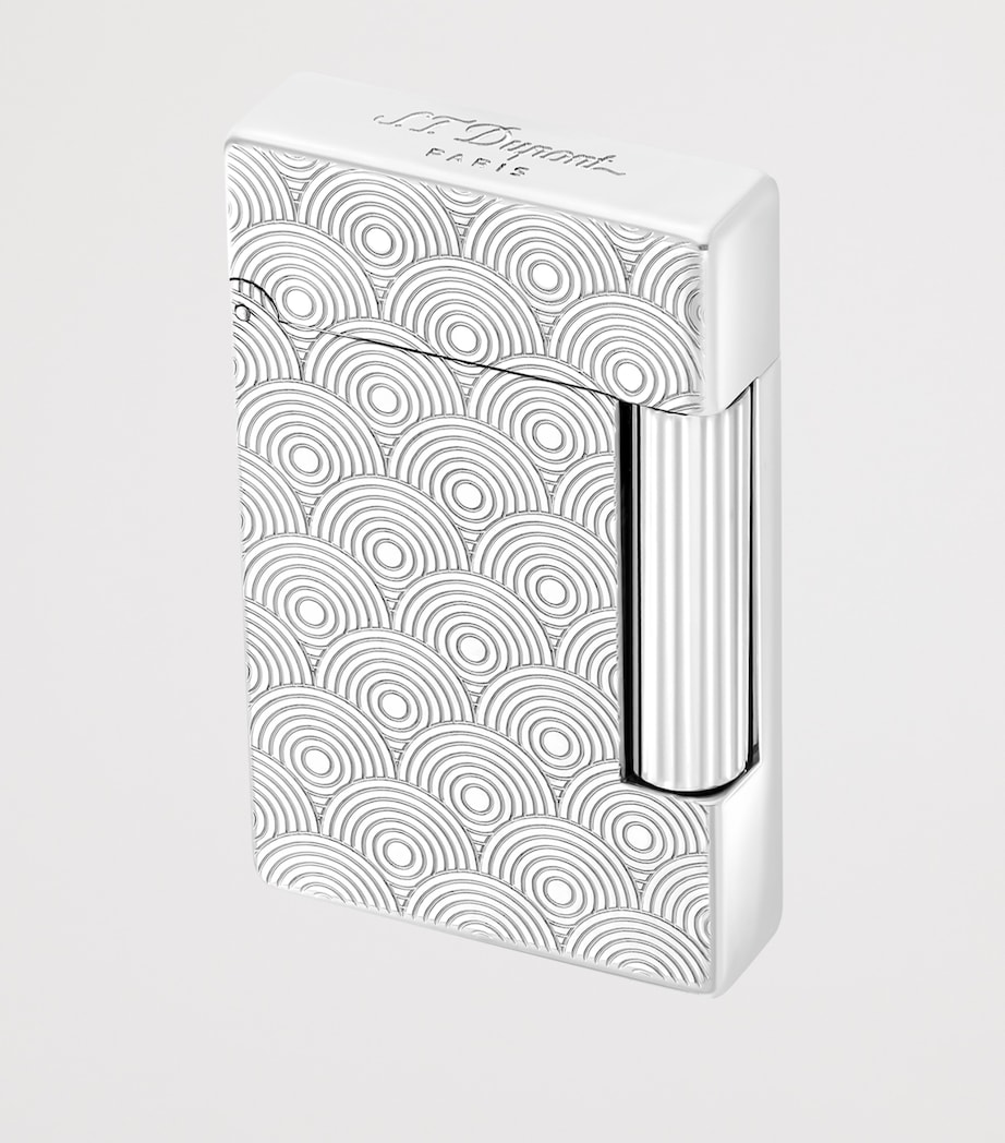 Initial Guilloche Palladium Lighter PALLADIUM Image 3