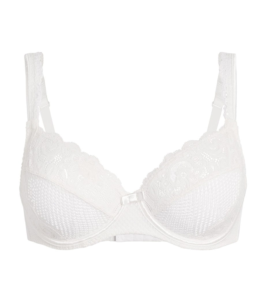 Lace Gaby Underwired Bra 03 WHITE Image 1