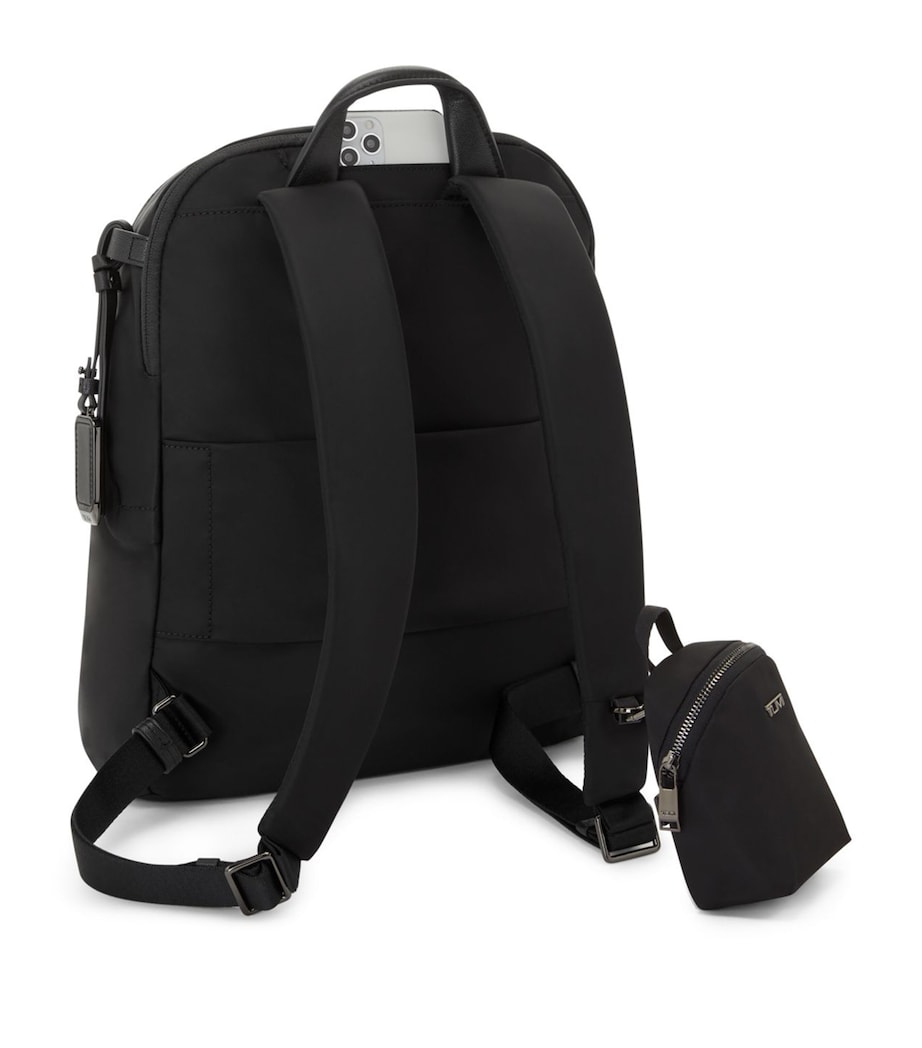 Nylon Voyageur Halsey Backpack BLACK GUNMETAL T522 Image 6