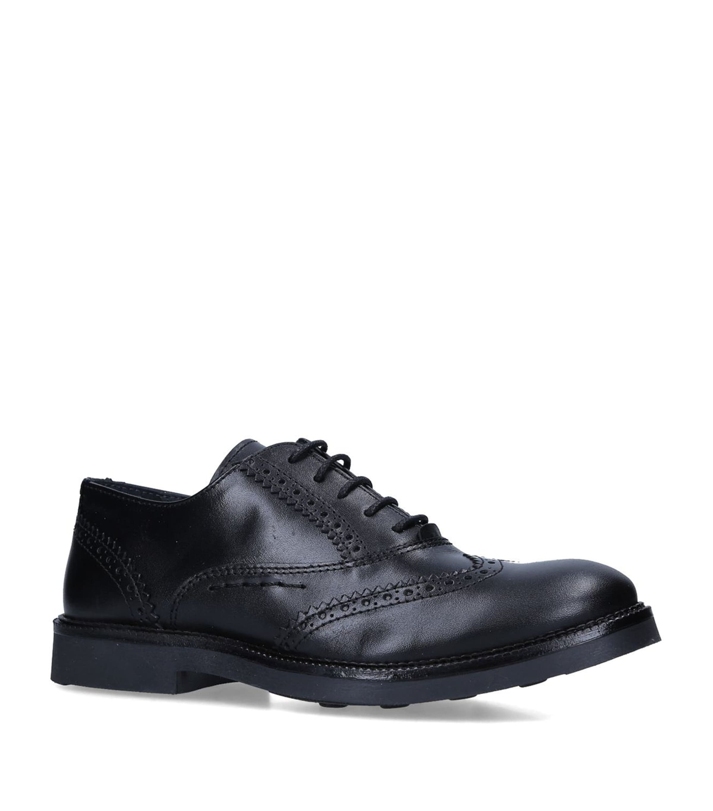 papouelli Leather Riley Brogues | Boys Shoes | Loafers | School Shoes