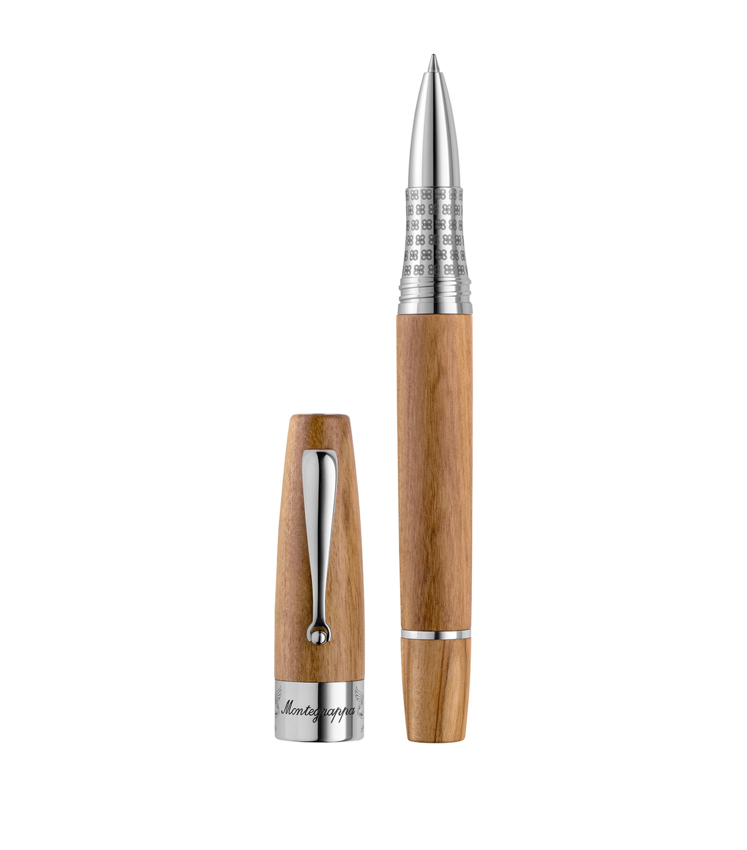 Montegrappa Extra Peace Rollerball Pen Olive Wood Image 3