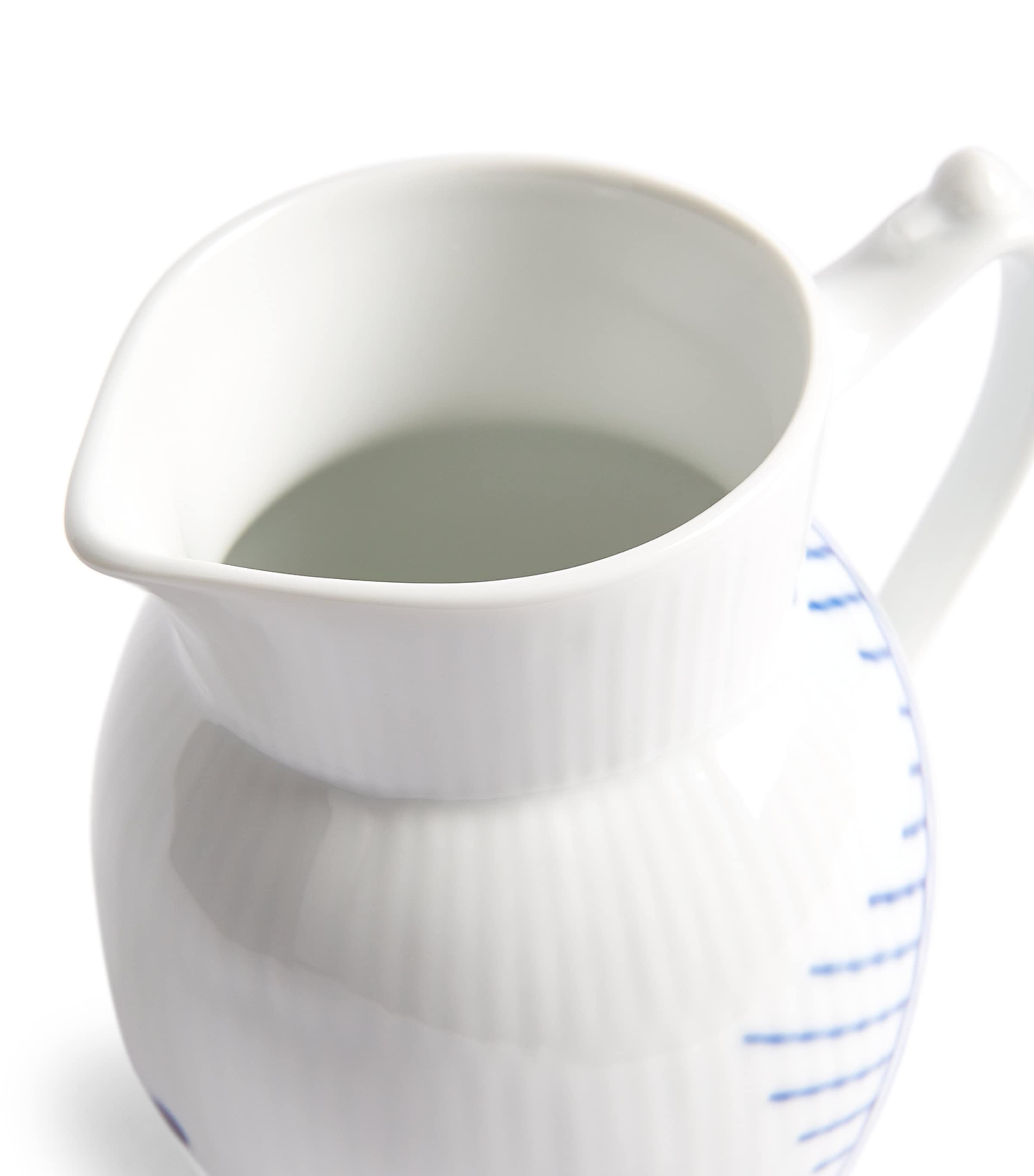 Blue Fluted Mega Jug BLUE Image 4