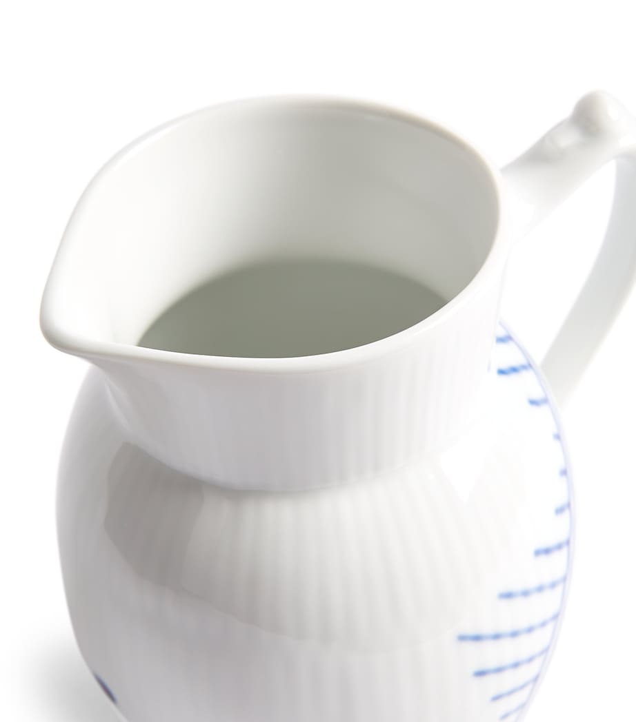 Blue Fluted Mega Jug BLUE Image 4