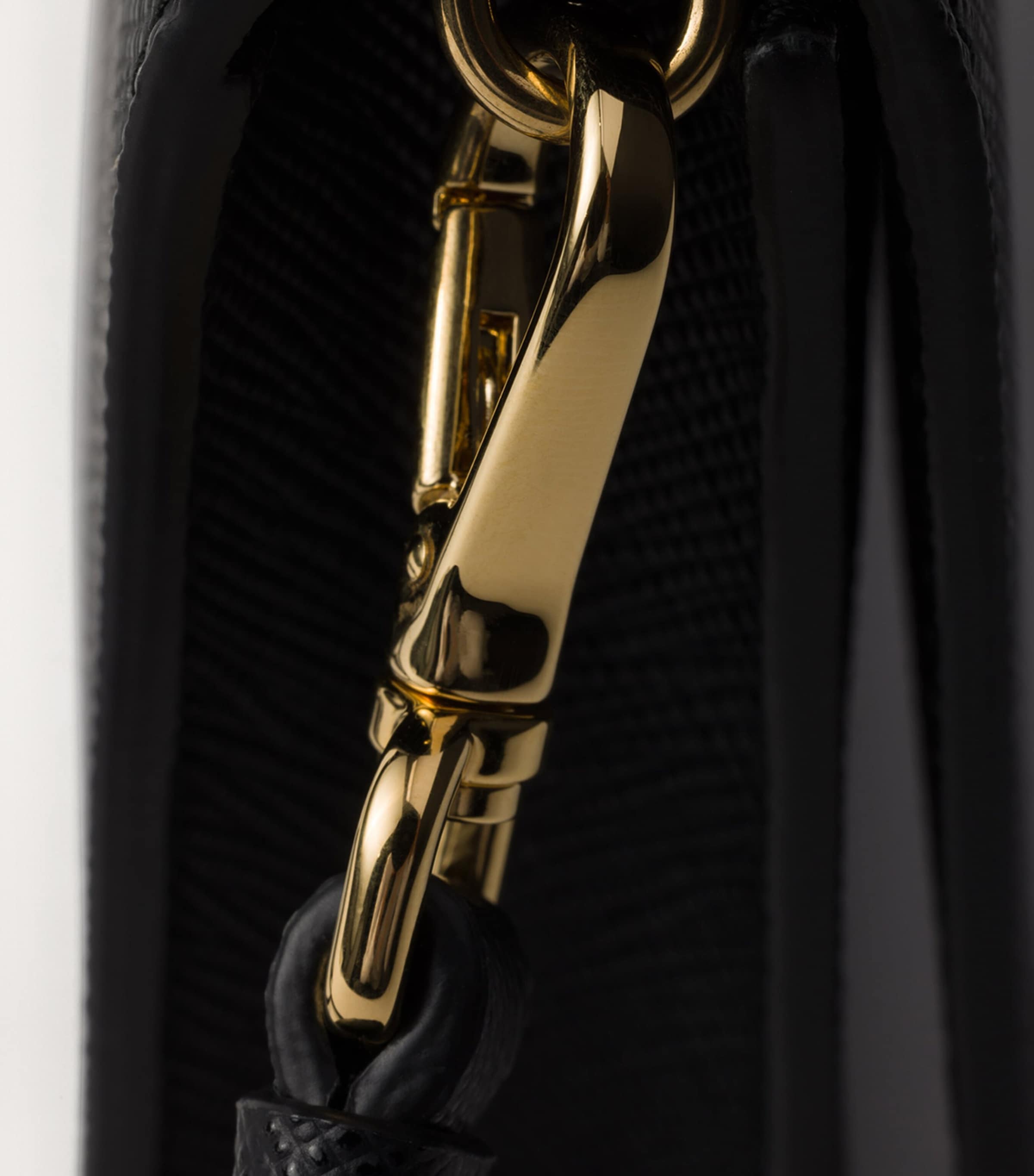 Mini Saffiano Leather Cross-Body Bag F0002 Image 5