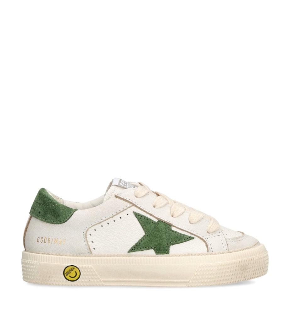 Leather May Sneakers GREEN OTH Image 1