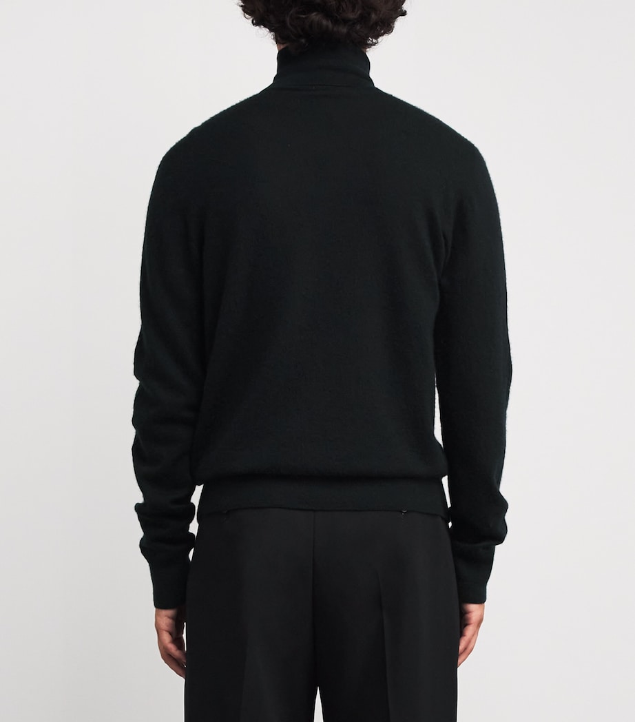 Bjorn Cashmere Rollneck Sweater BLACK Image 4