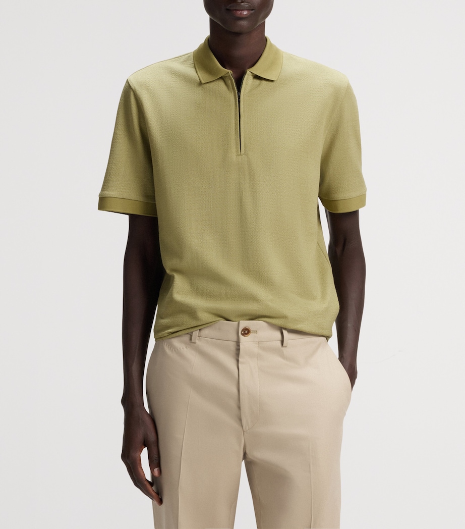 Cotton-Silk Polo Shirt 395 Image 2