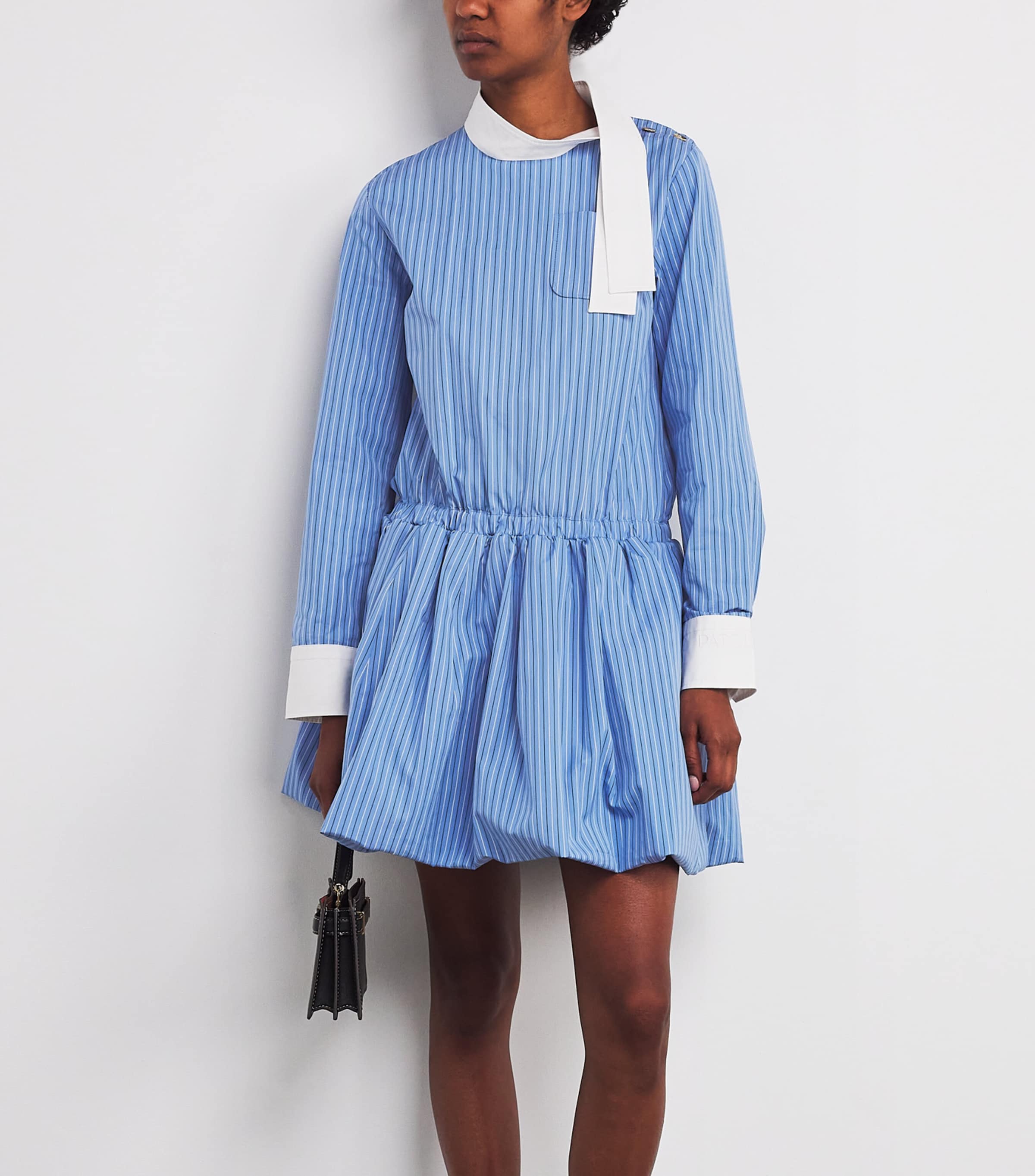 Bloomer Mini Dress 0190 ICE BLU STRIPES Image 4