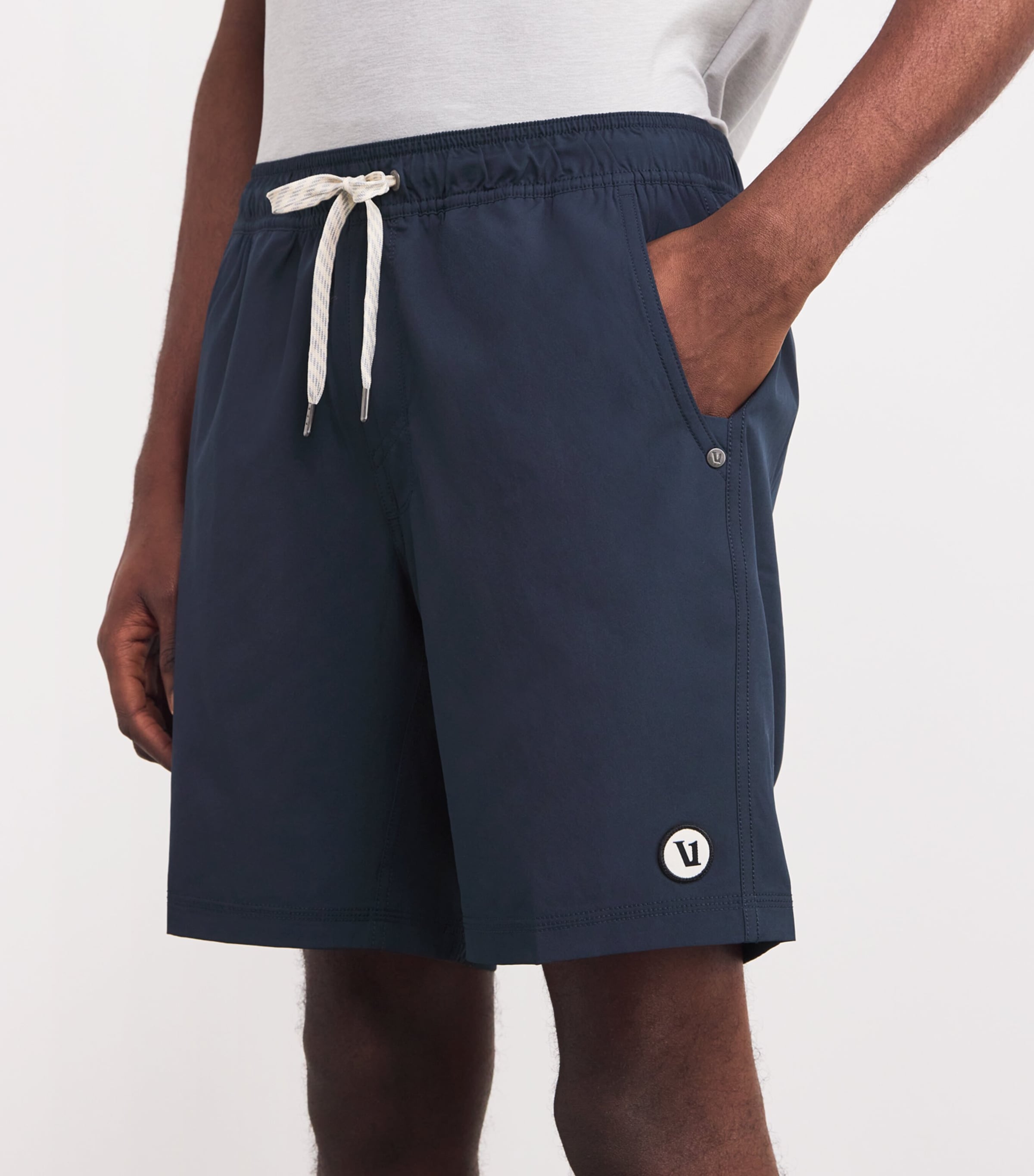 VUORI Mens Kore Shorts Ink/ink Image 6
