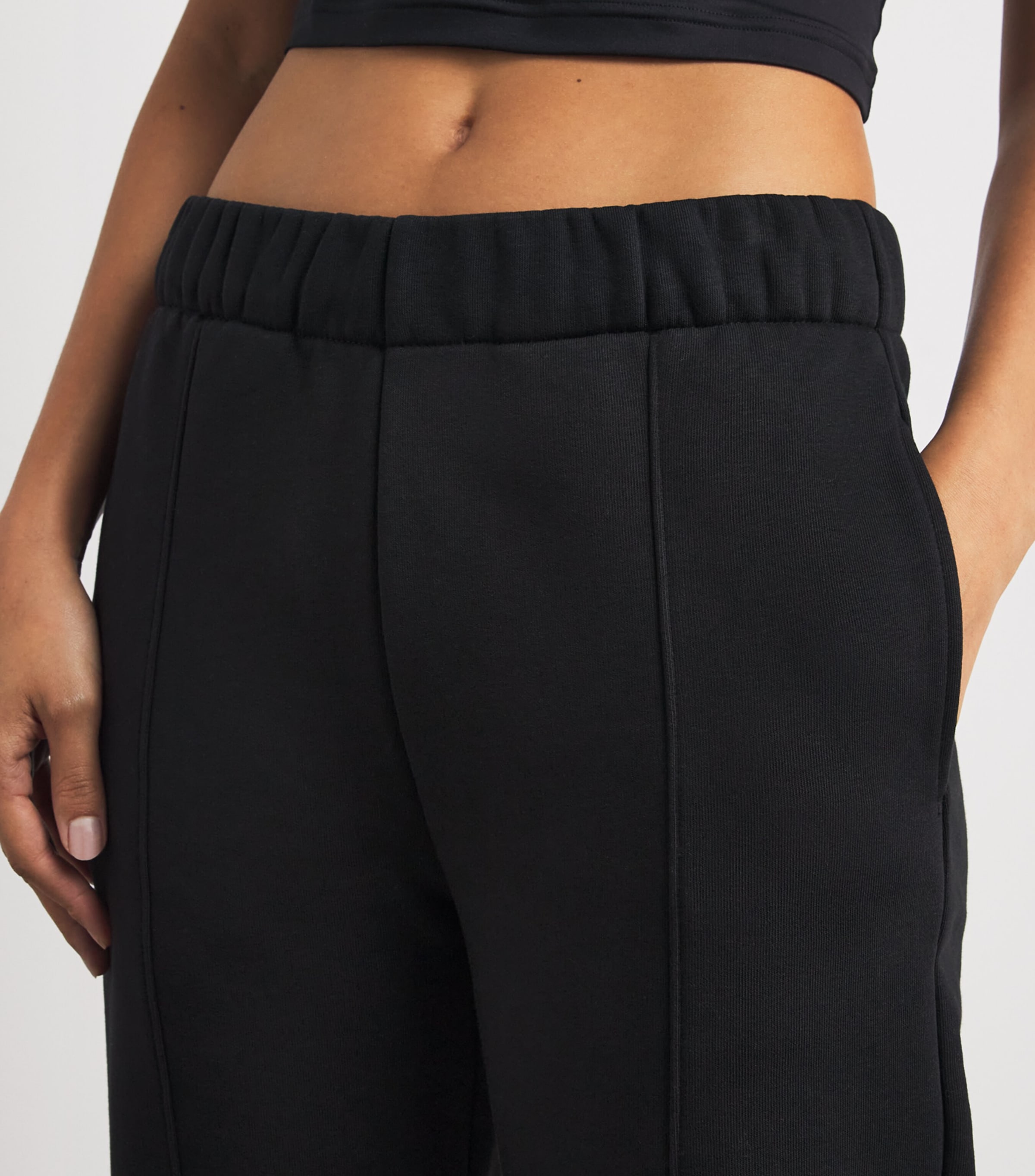 Organic Cotton-Blend Club Sweatpants BLACK Image 6