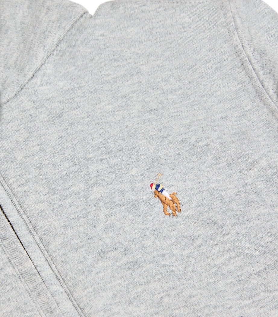 Cotton Quarter-Zip Sweatshirt (2-7 Years) GREY HTR Image 2