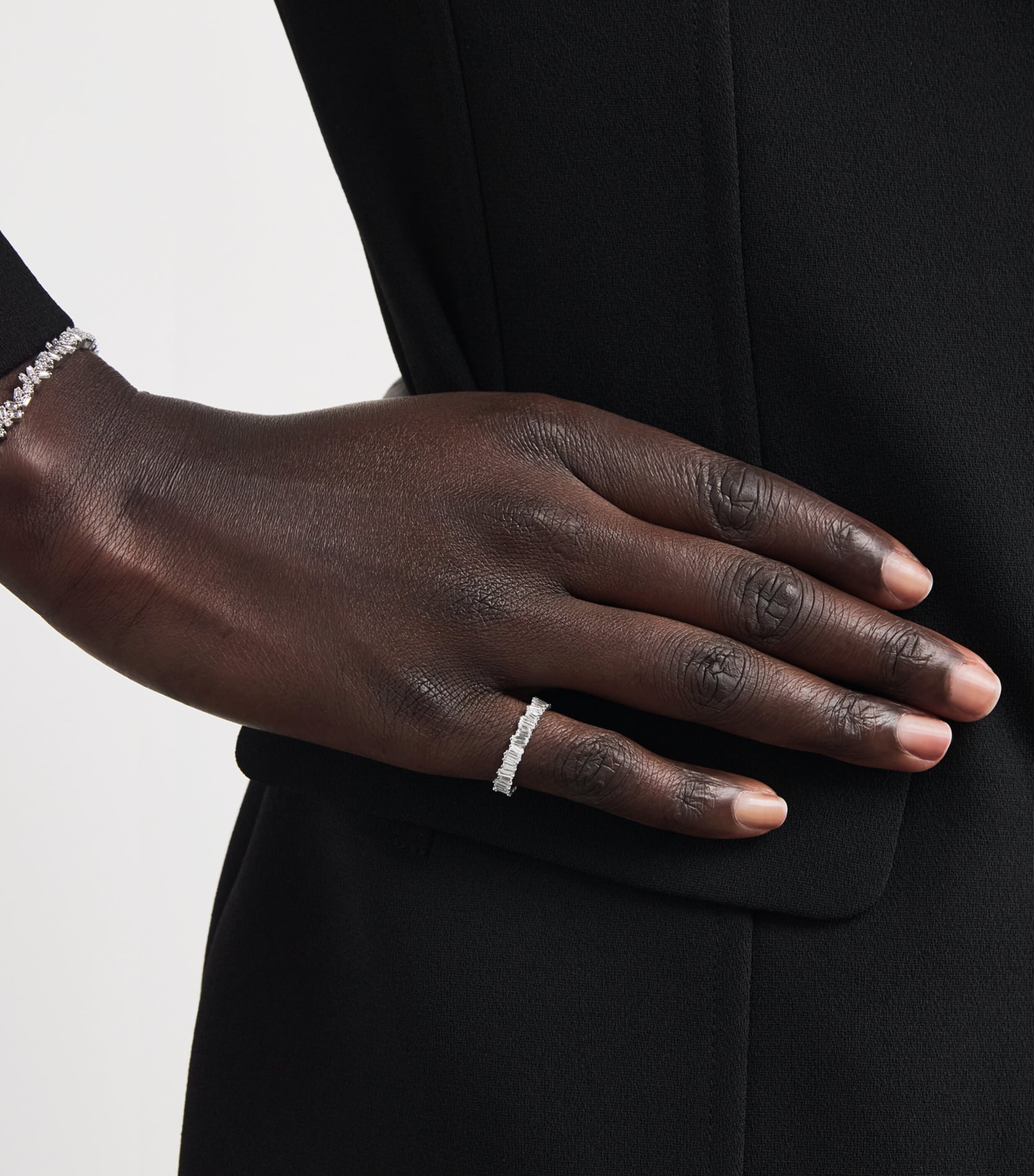 Suzanne Kalan White Gold and Diamond Classic Eternity Ring Wg/wd Image 2