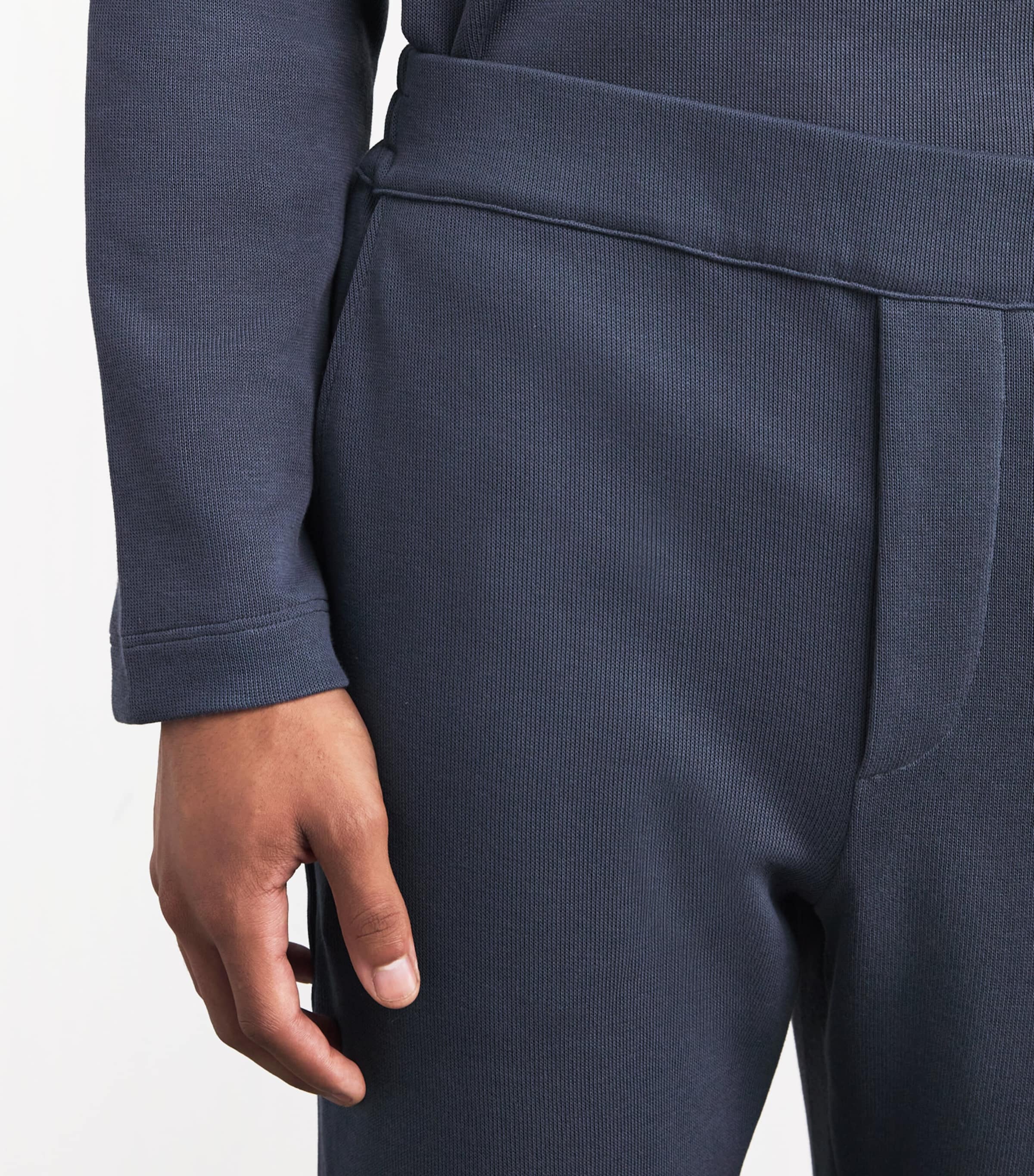 Stretch-Cotton Travelwear Lounge Trousers 2635 OMBRE BLUE Image 6