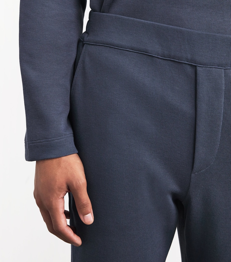Stretch-Cotton Travelwear Sweatpants 2635 OMBRE BLUE Image 6