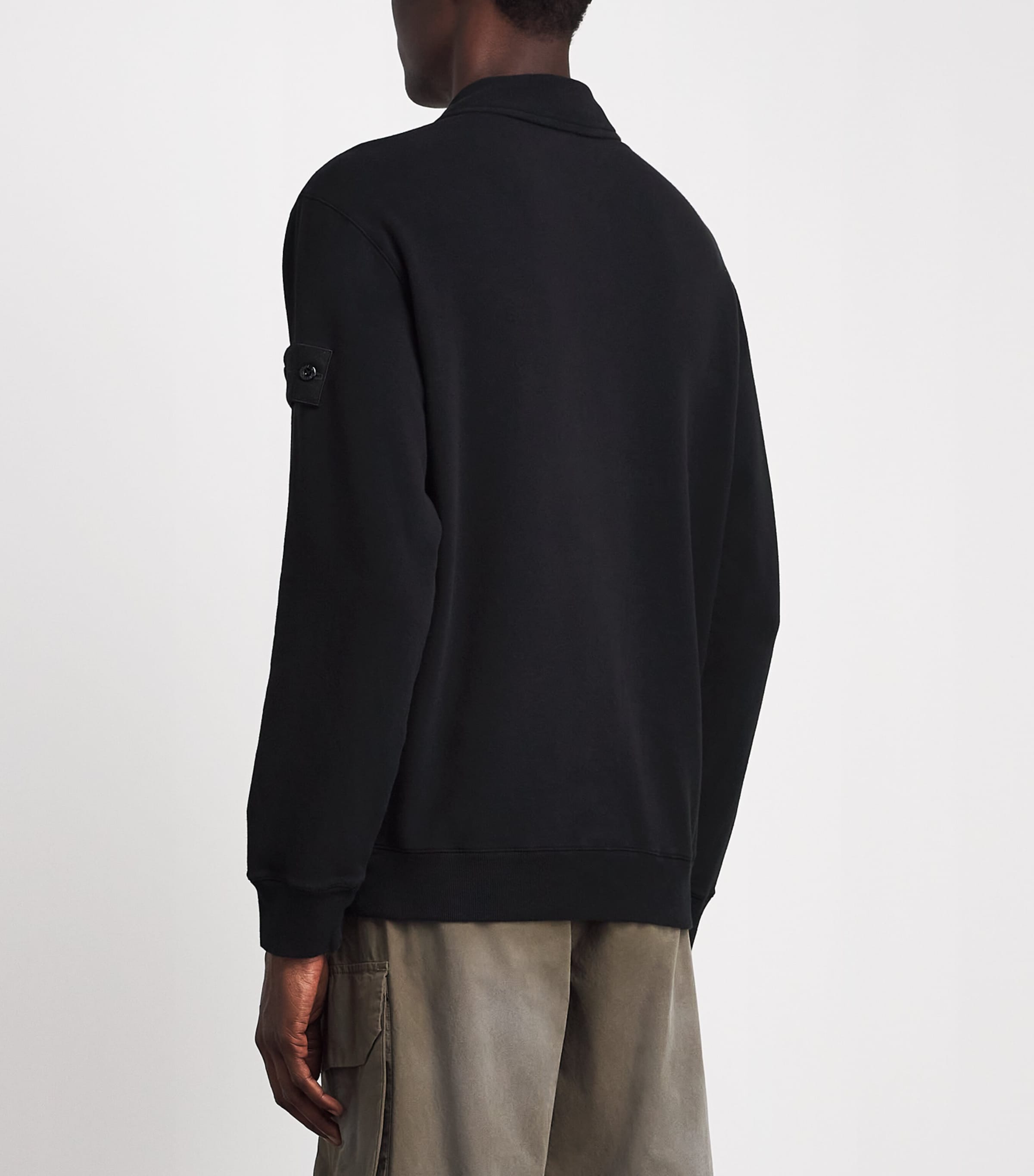 Stone Island Mens Organic Cotton Polo Shirt Image 5