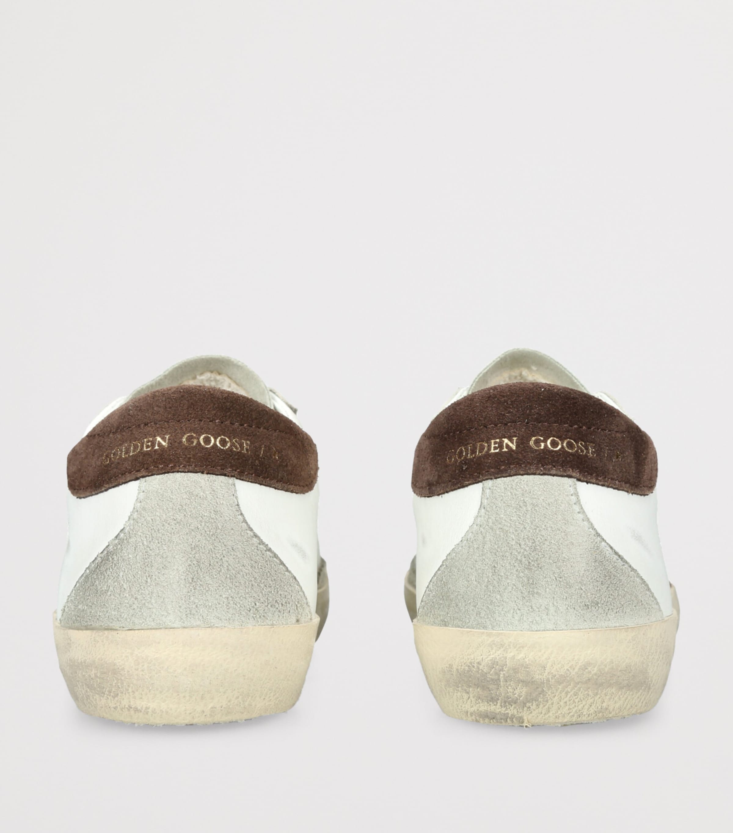 Leather Glittered Super-Star Sneakers WHITE/COMB Image 2