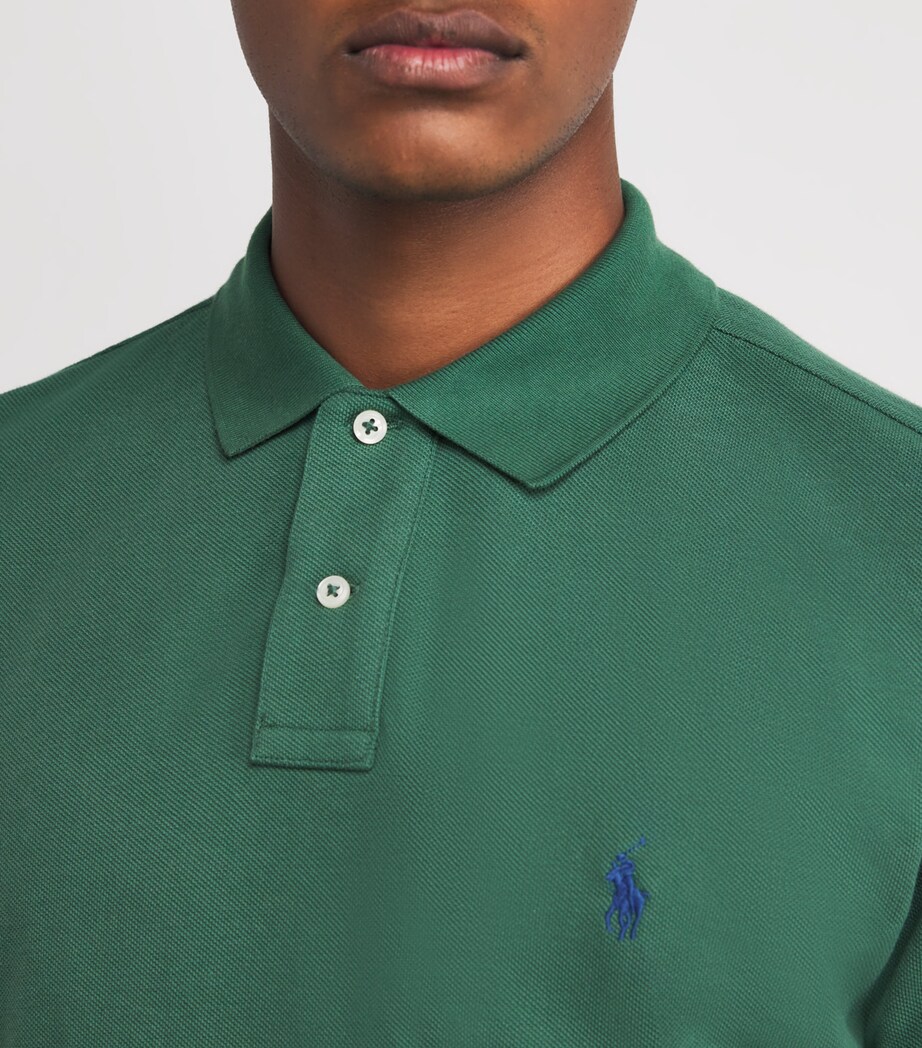 Cotton Pony Polo Pony Shirt GREEN Image 6