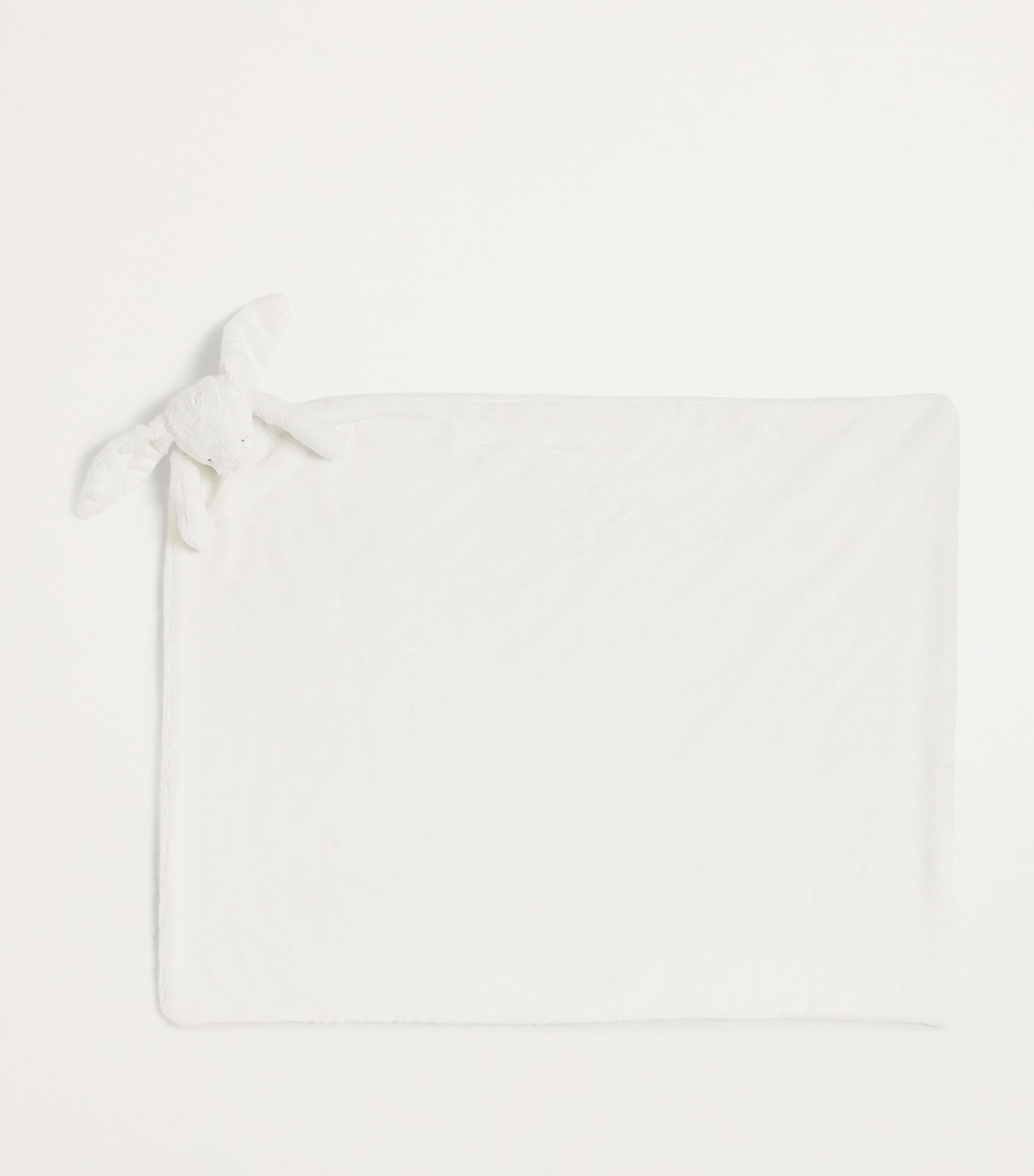 Luxe Bashful Bunny Blanket (56cm x 70cm) MULTI Image 2