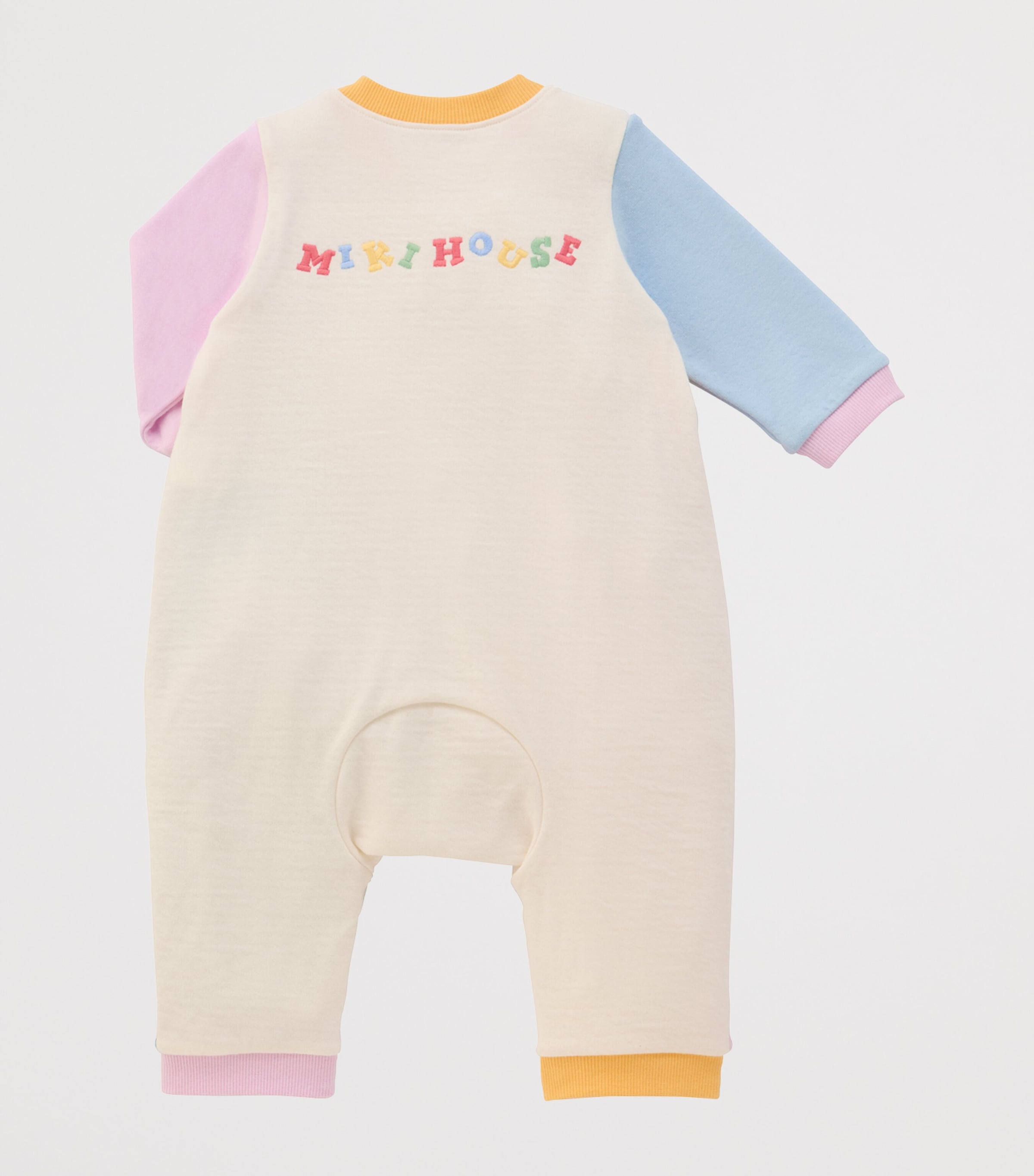 Miki House Cotton Embroidered Playsuit (6-24 Months) Image 3