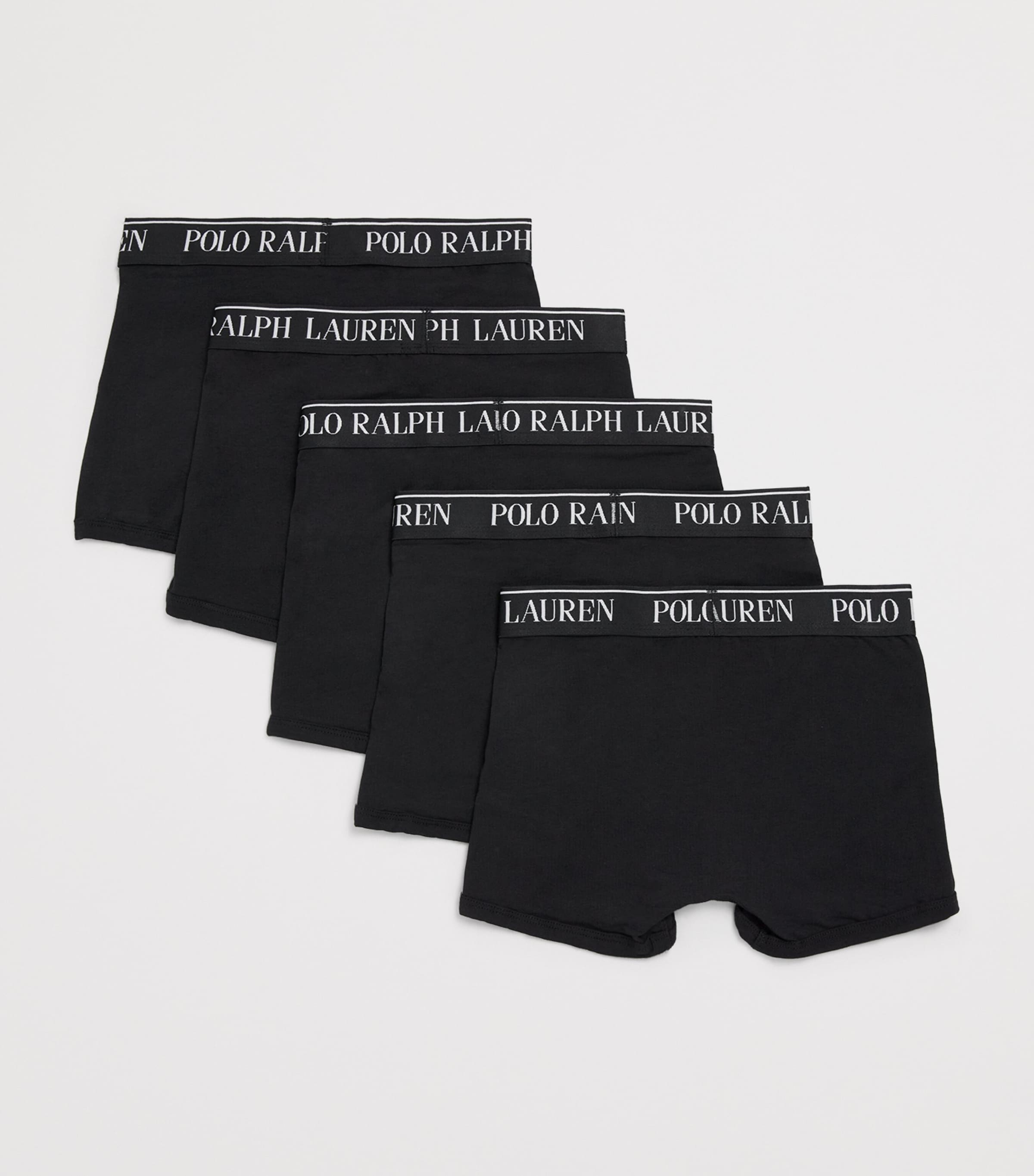 Pack of 5 Stretch-Cotton Boxer Briefs (6-14 Years) G9OPOLO BLACK Image 2