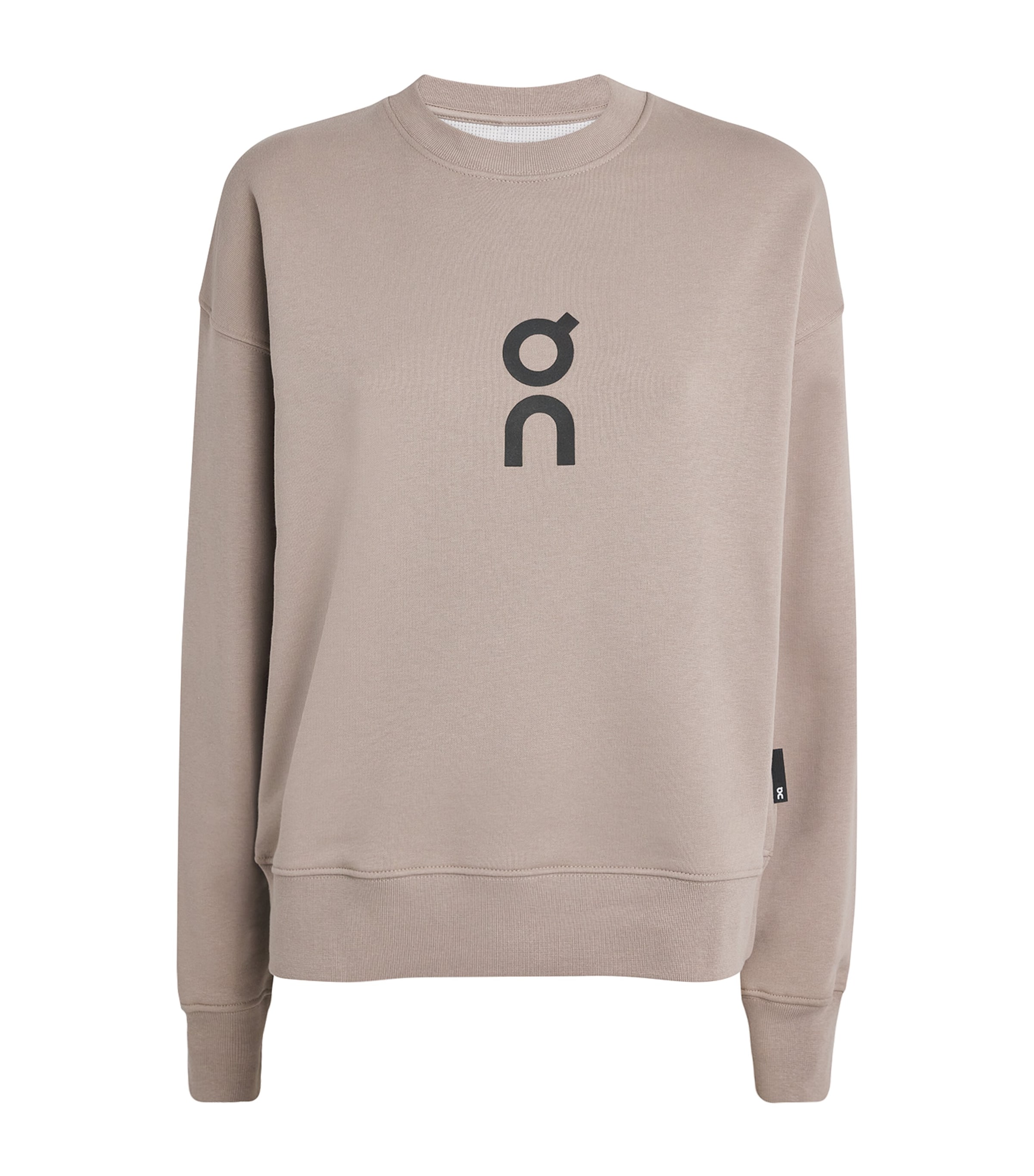 On Cott-blend Club Crew Sweatshirt In Neutral